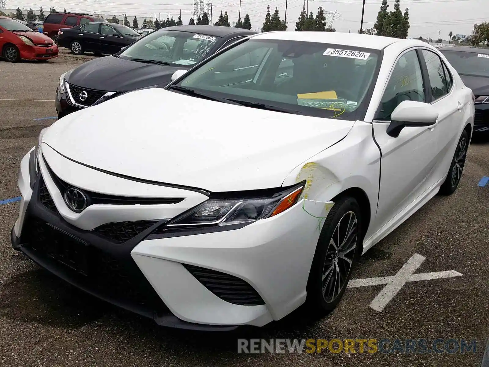 2 Photograph of a damaged car 4T1G11AKXLU904206 TOYOTA CAMRY 2020