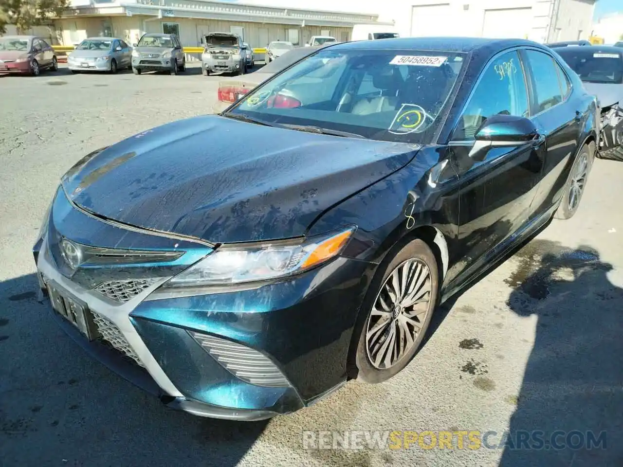 2 Photograph of a damaged car 4T1G11AKXLU904707 TOYOTA CAMRY 2020