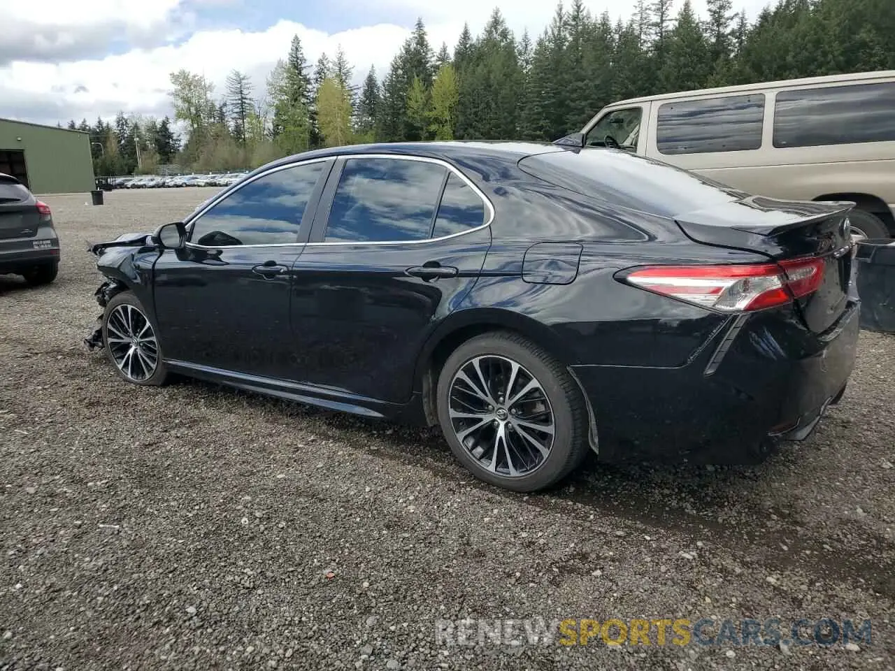 2 Photograph of a damaged car 4T1G11AKXLU910619 TOYOTA CAMRY 2020