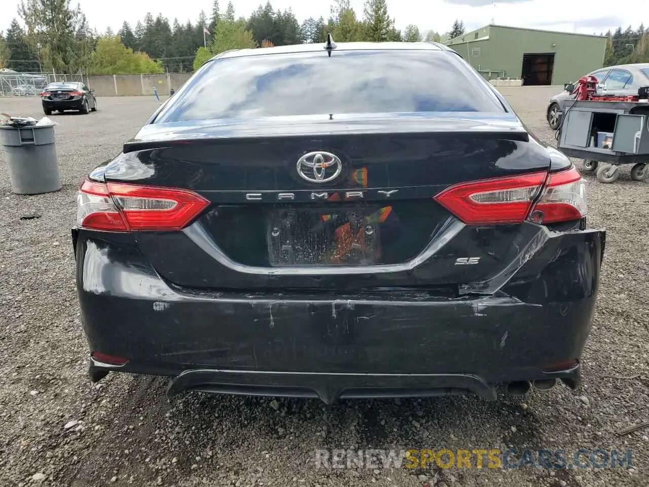 6 Photograph of a damaged car 4T1G11AKXLU910619 TOYOTA CAMRY 2020