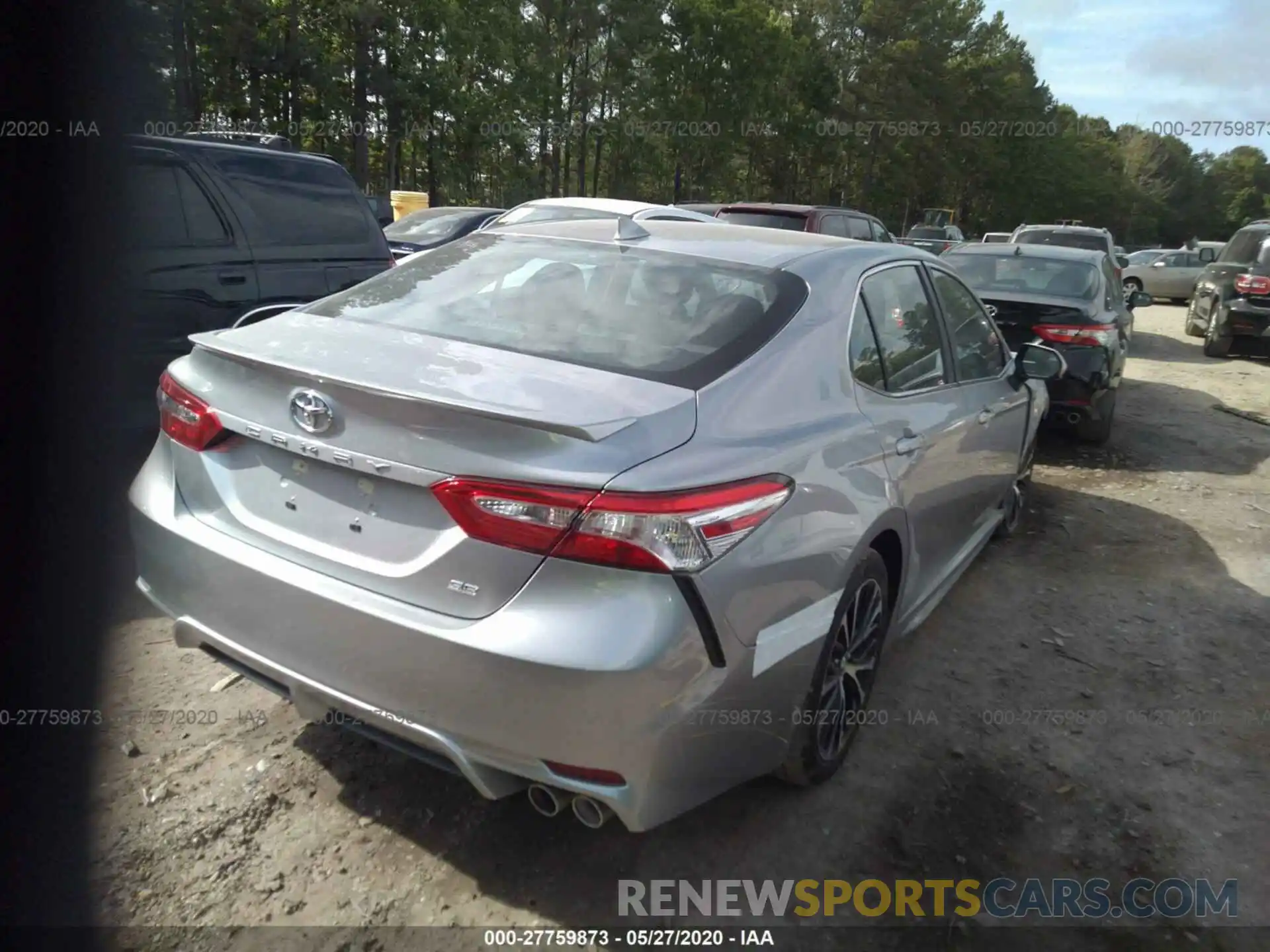 4 Photograph of a damaged car 4T1G11AKXLU930966 TOYOTA CAMRY 2020