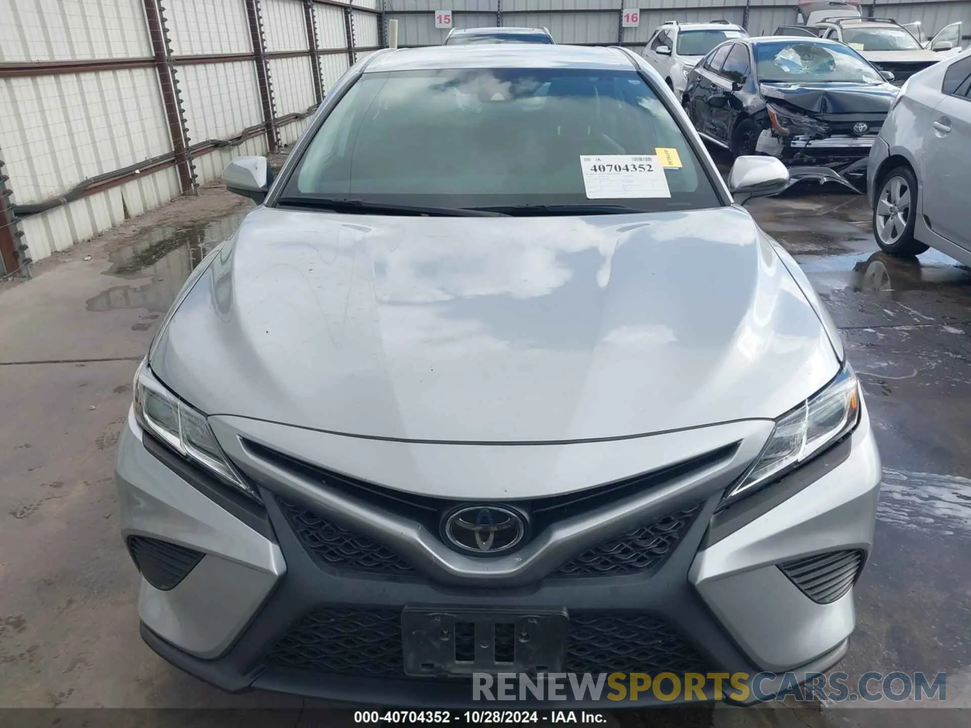 12 Photograph of a damaged car 4T1G11AKXLU937223 TOYOTA CAMRY 2020