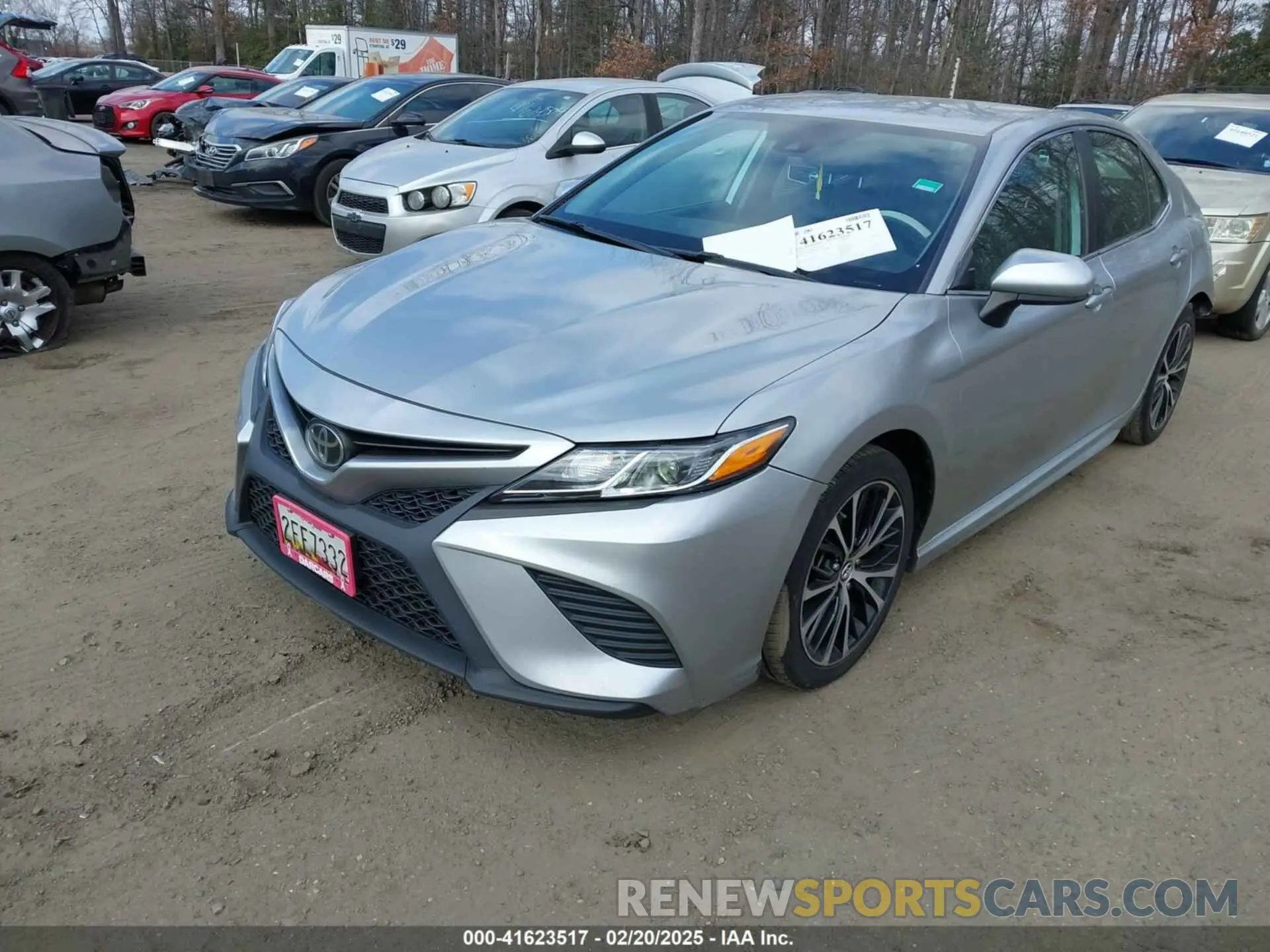 2 Photograph of a damaged car 4T1G11AKXLU941014 TOYOTA CAMRY 2020
