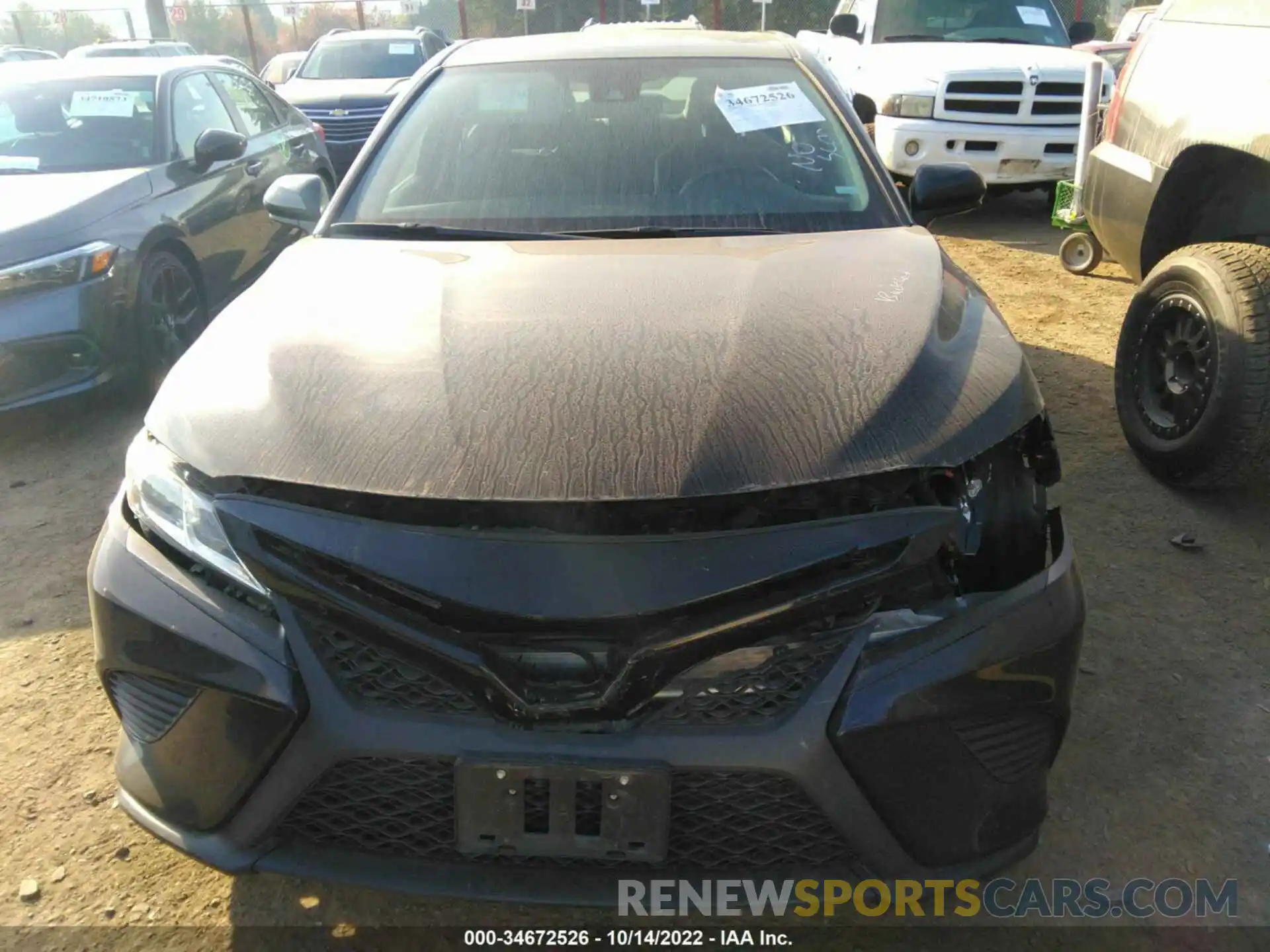 6 Photograph of a damaged car 4T1G11AKXLU941448 TOYOTA CAMRY 2020