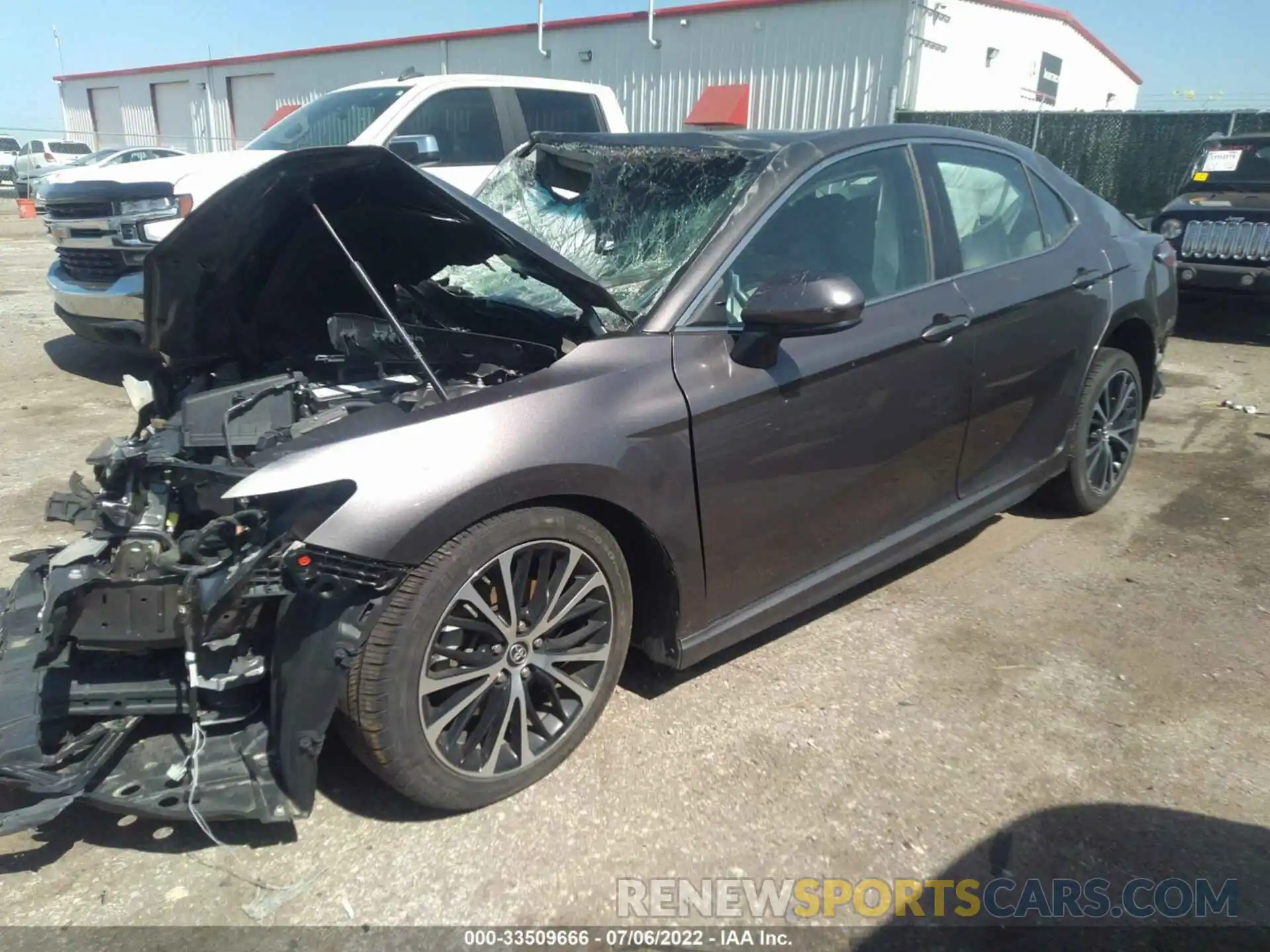 2 Photograph of a damaged car 4T1G11AKXLU941689 TOYOTA CAMRY 2020