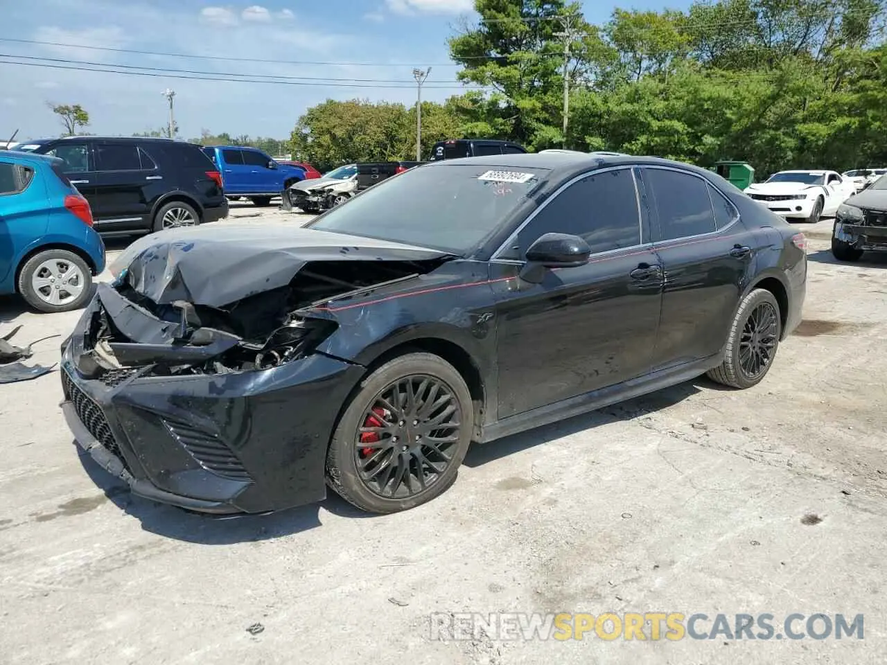 1 Photograph of a damaged car 4T1G11AKXLU947640 TOYOTA CAMRY 2020