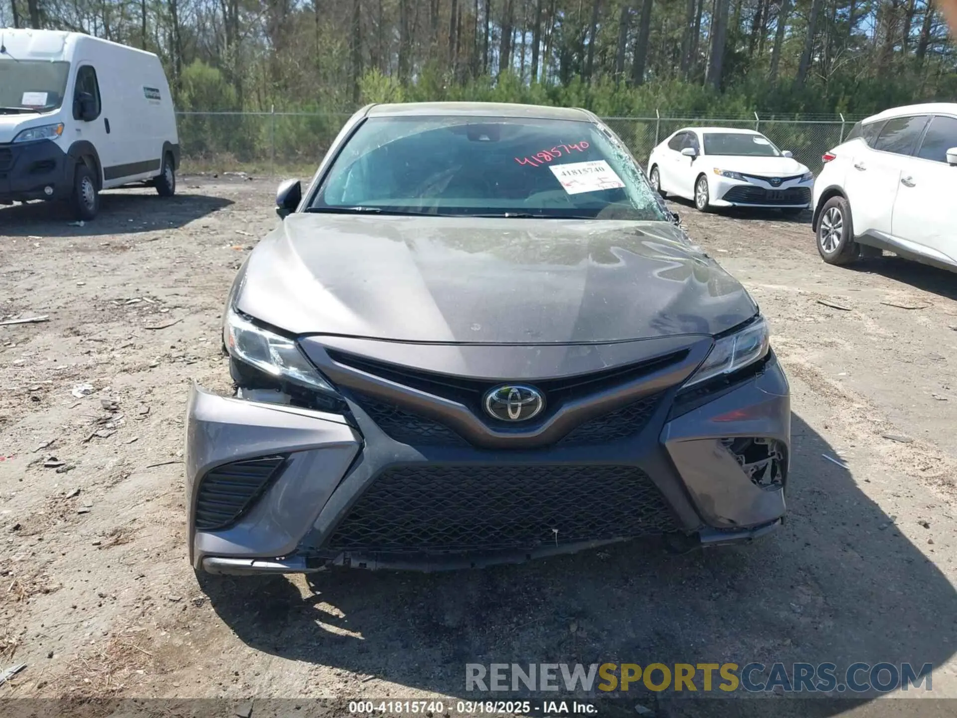 12 Photograph of a damaged car 4T1G11AKXLU950246 TOYOTA CAMRY 2020