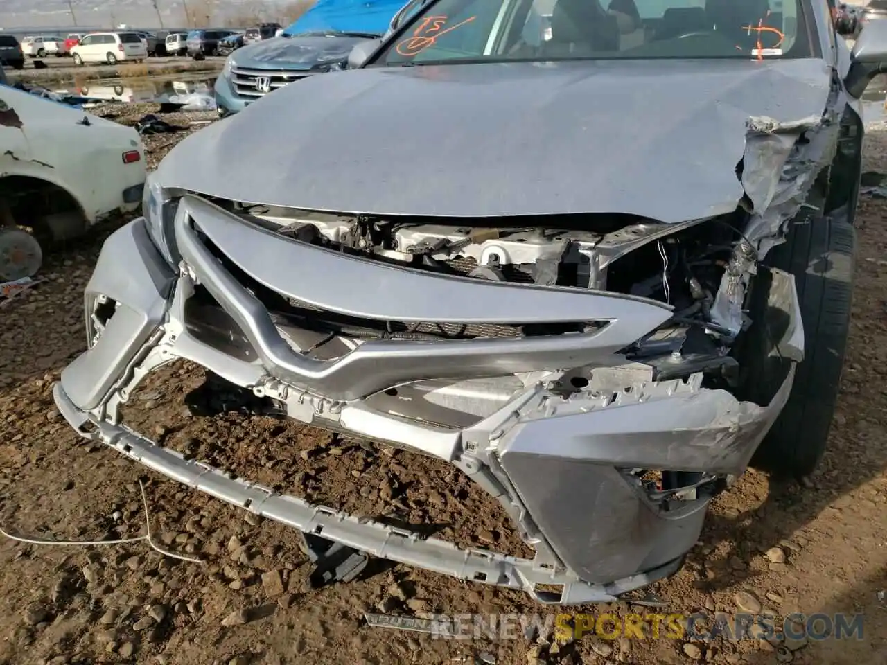 9 Photograph of a damaged car 4T1G11AKXLU967659 TOYOTA CAMRY 2020