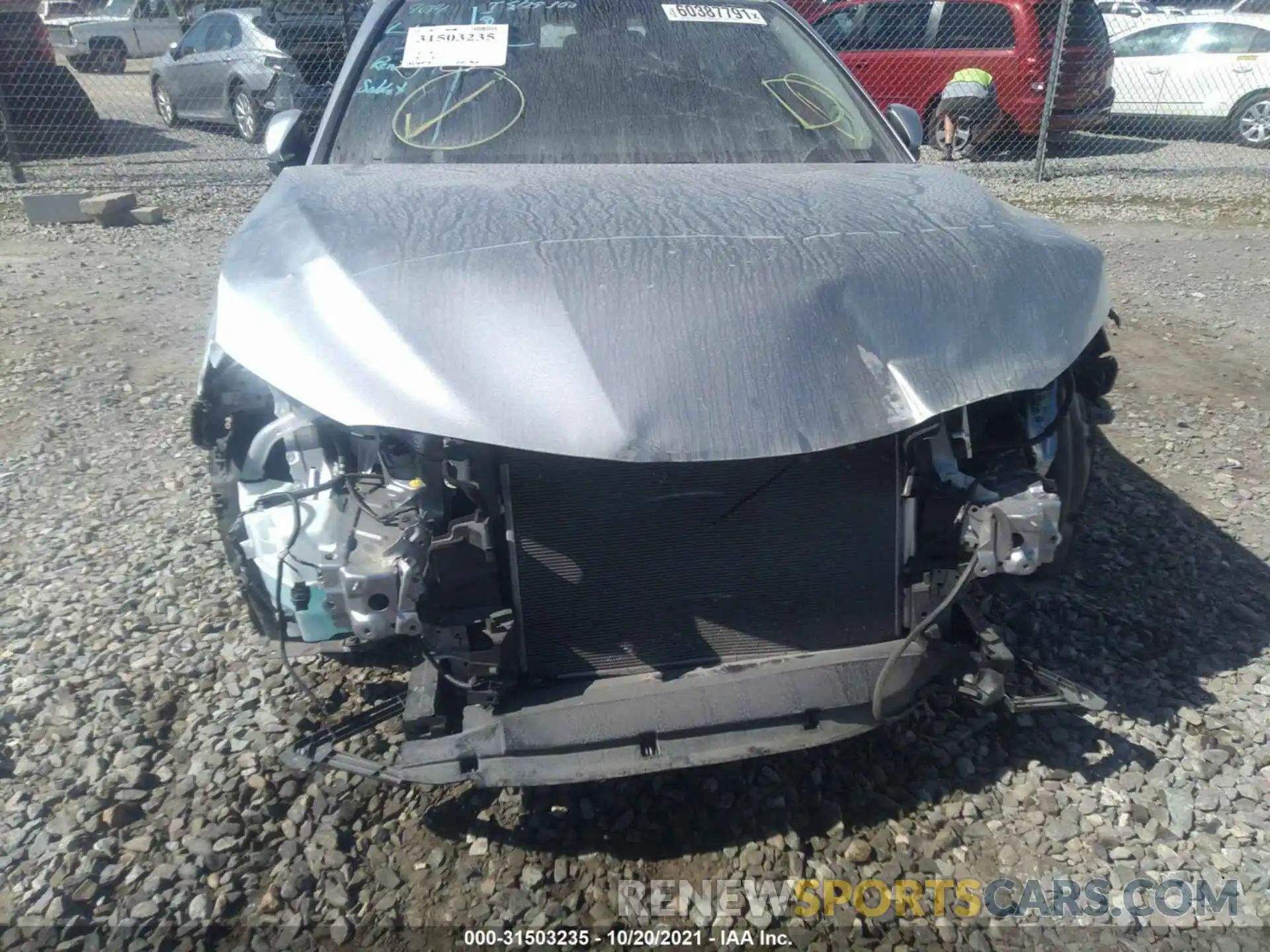 6 Photograph of a damaged car 4T1G11AKXLU972375 TOYOTA CAMRY 2020