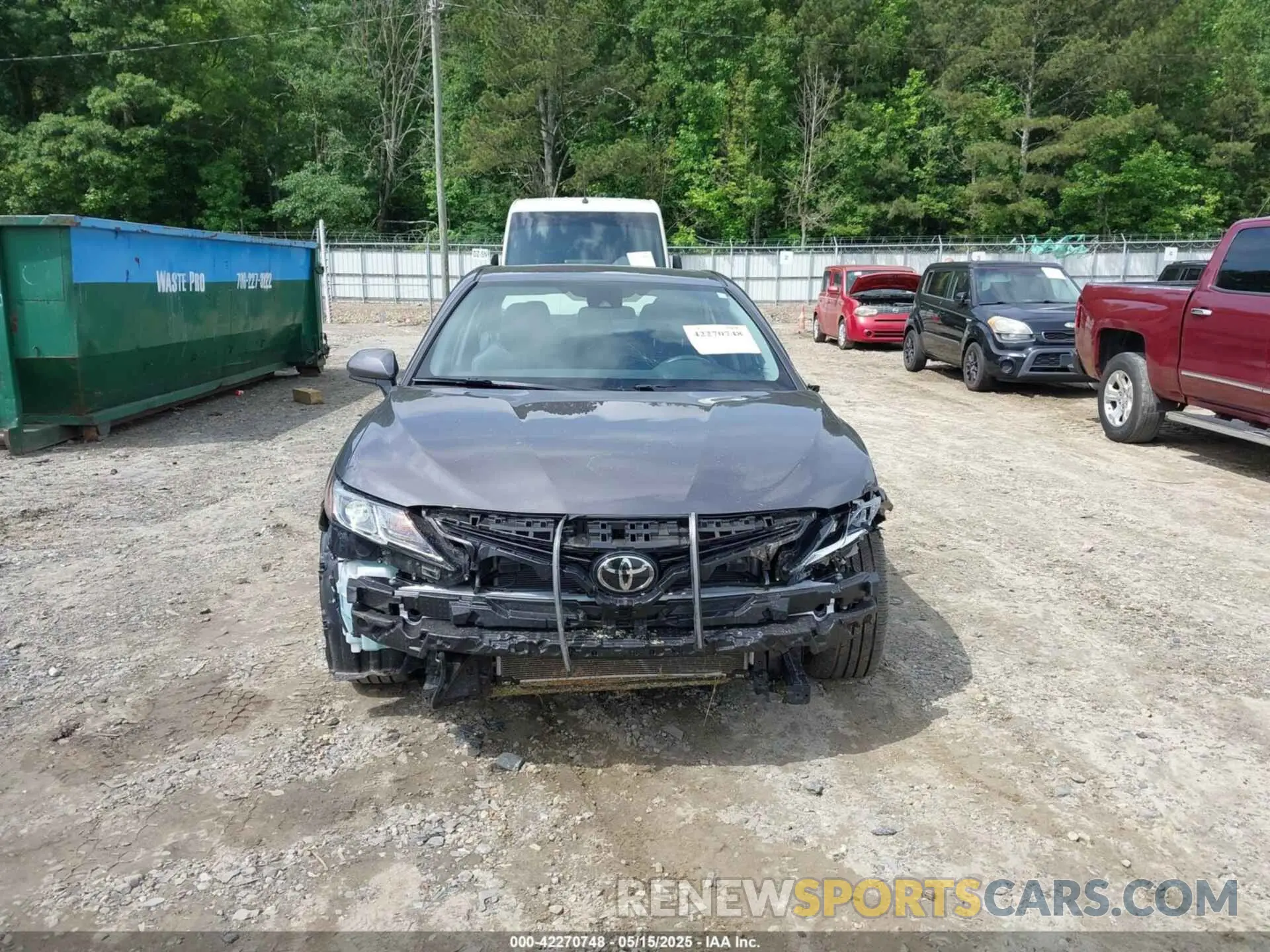 13 Photograph of a damaged car 4T1G11AKXLU976202 TOYOTA CAMRY 2020
