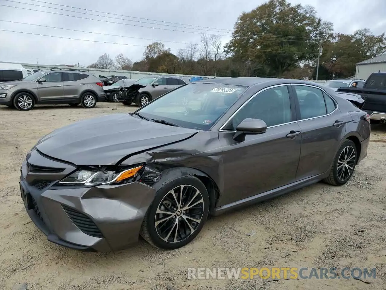 1 Photograph of a damaged car 4T1G11AKXLU983571 TOYOTA CAMRY 2020