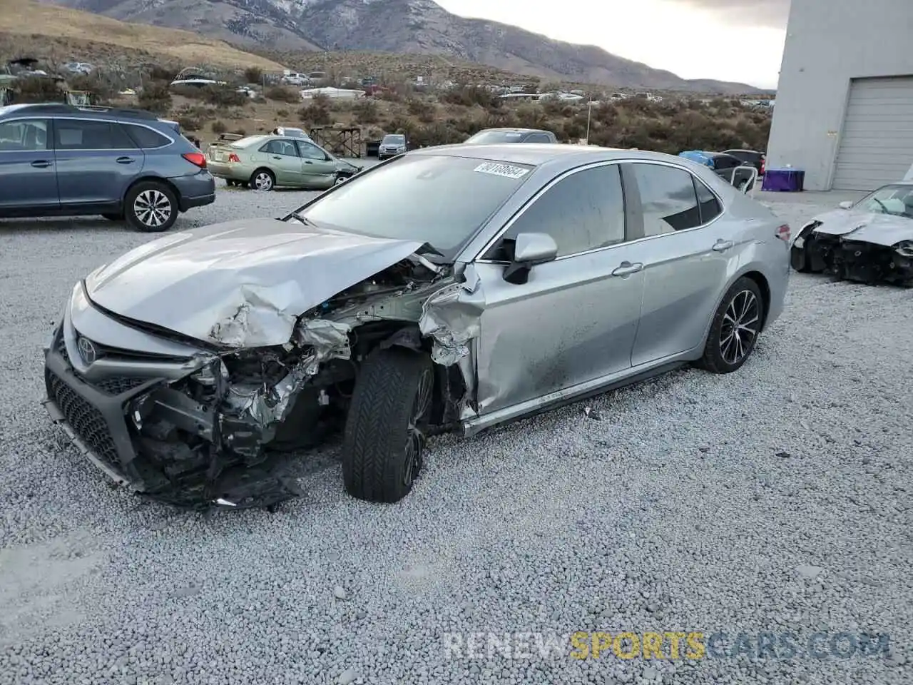 1 Photograph of a damaged car 4T1G11BK0LU009967 TOYOTA CAMRY 2020