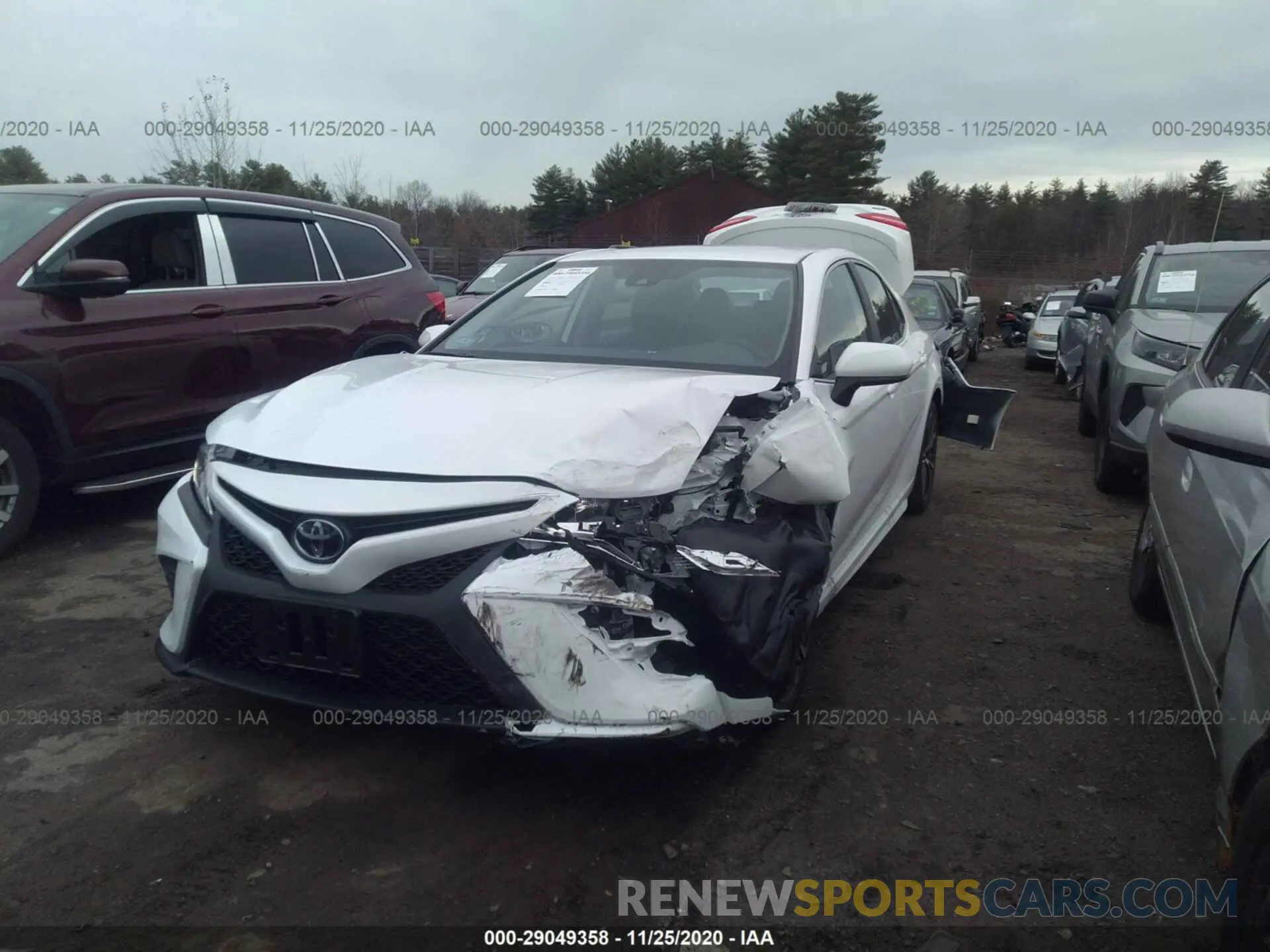 2 Photograph of a damaged car 4T1G11BK0LU011251 TOYOTA CAMRY 2020