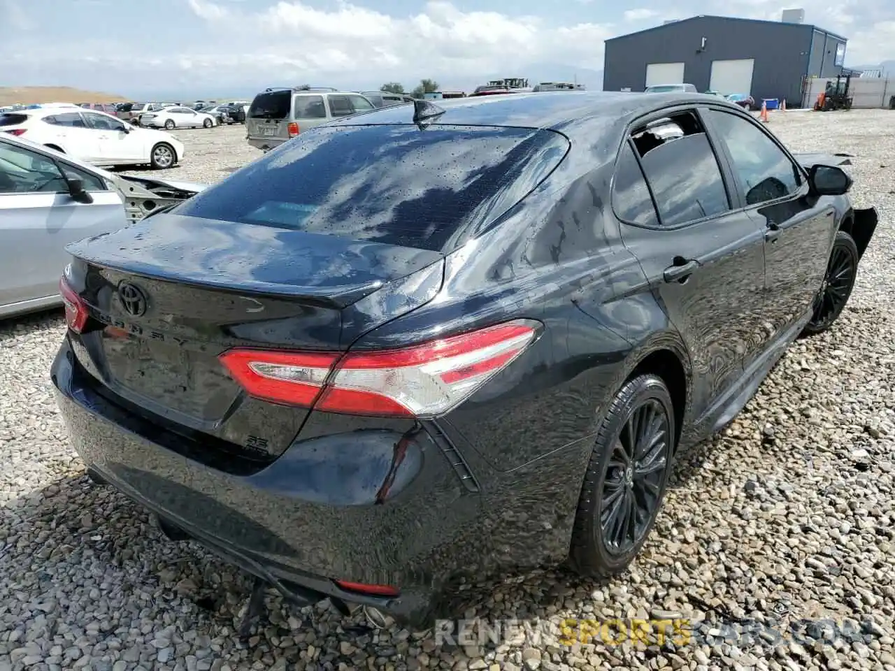 4 Photograph of a damaged car 4T1G11BK0LU015204 TOYOTA CAMRY 2020