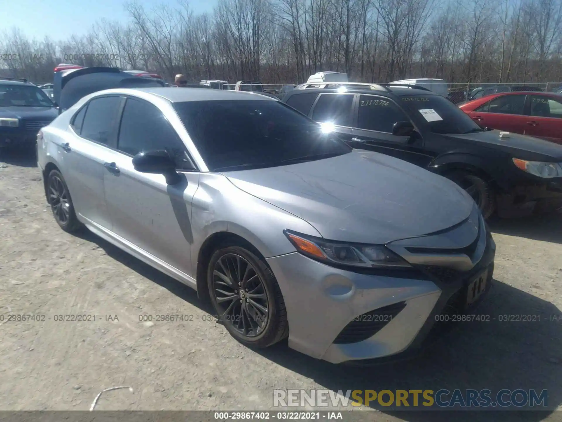 1 Photograph of a damaged car 4T1G11BK2LU006357 TOYOTA CAMRY 2020