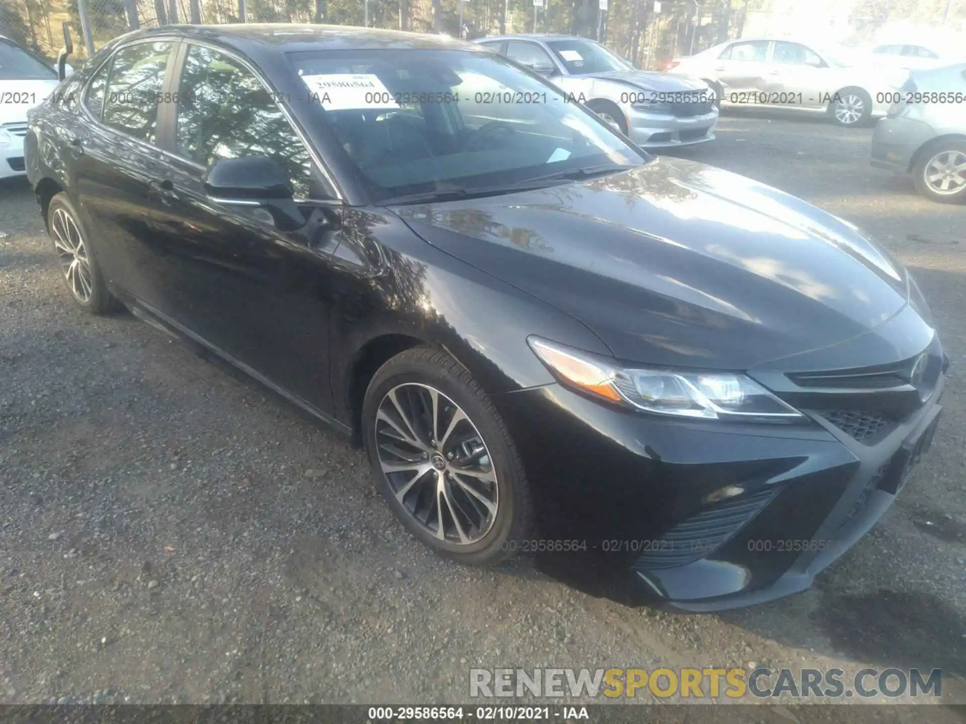 1 Photograph of a damaged car 4T1G11BK2LU006763 TOYOTA CAMRY 2020