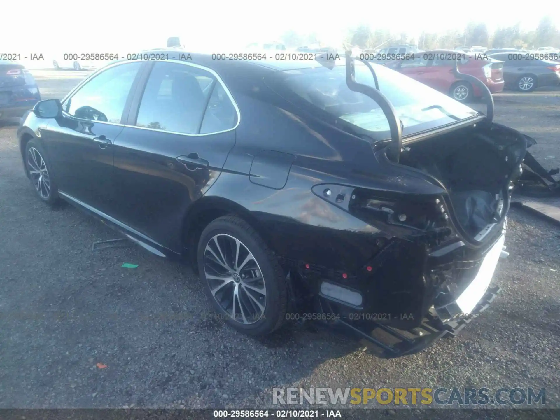 3 Photograph of a damaged car 4T1G11BK2LU006763 TOYOTA CAMRY 2020