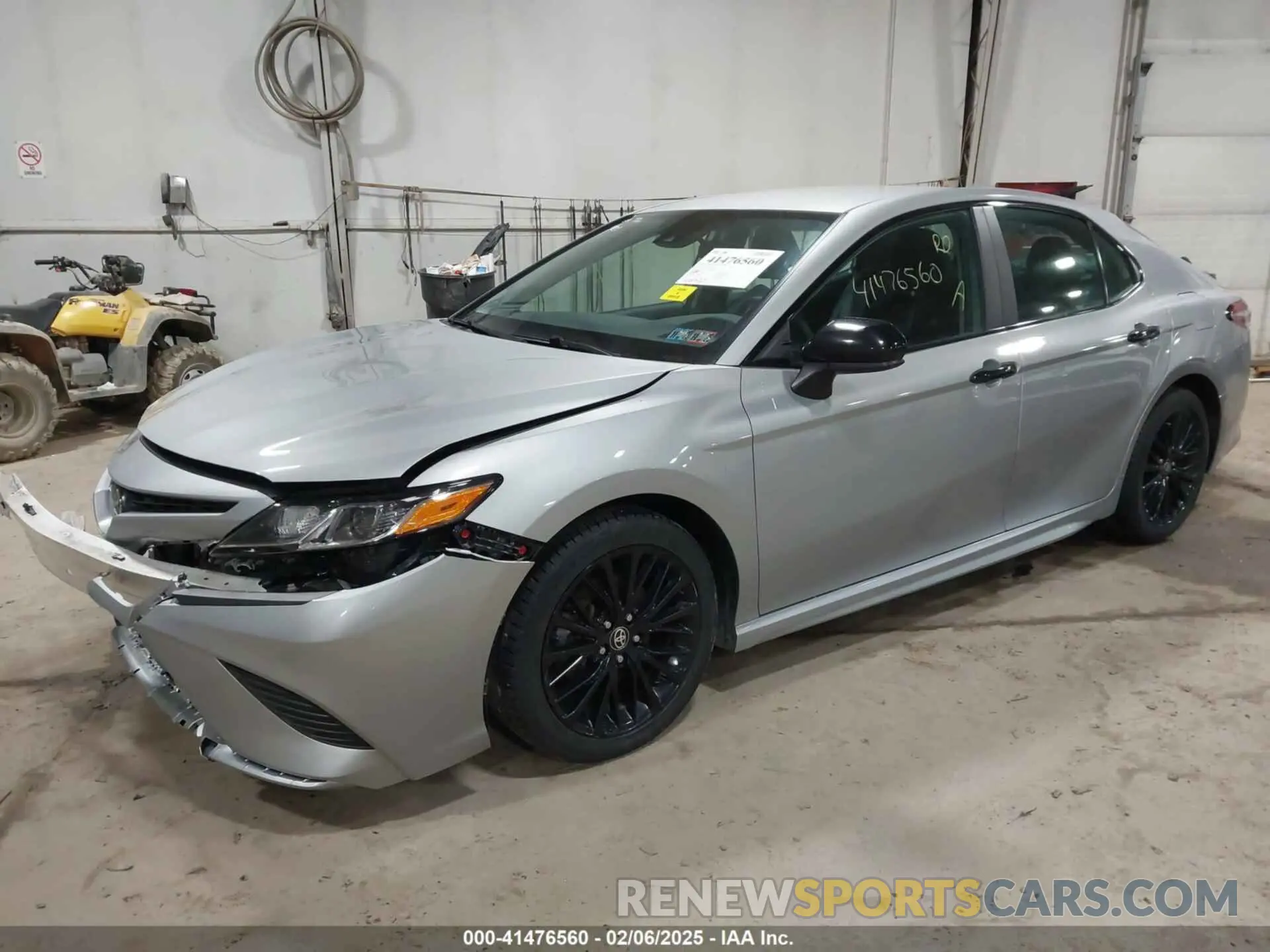 2 Photograph of a damaged car 4T1G11BK2LU019366 TOYOTA CAMRY 2020