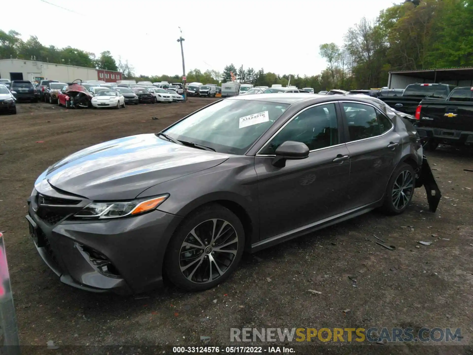 2 Photograph of a damaged car 4T1G11BK3LU004472 TOYOTA CAMRY 2020