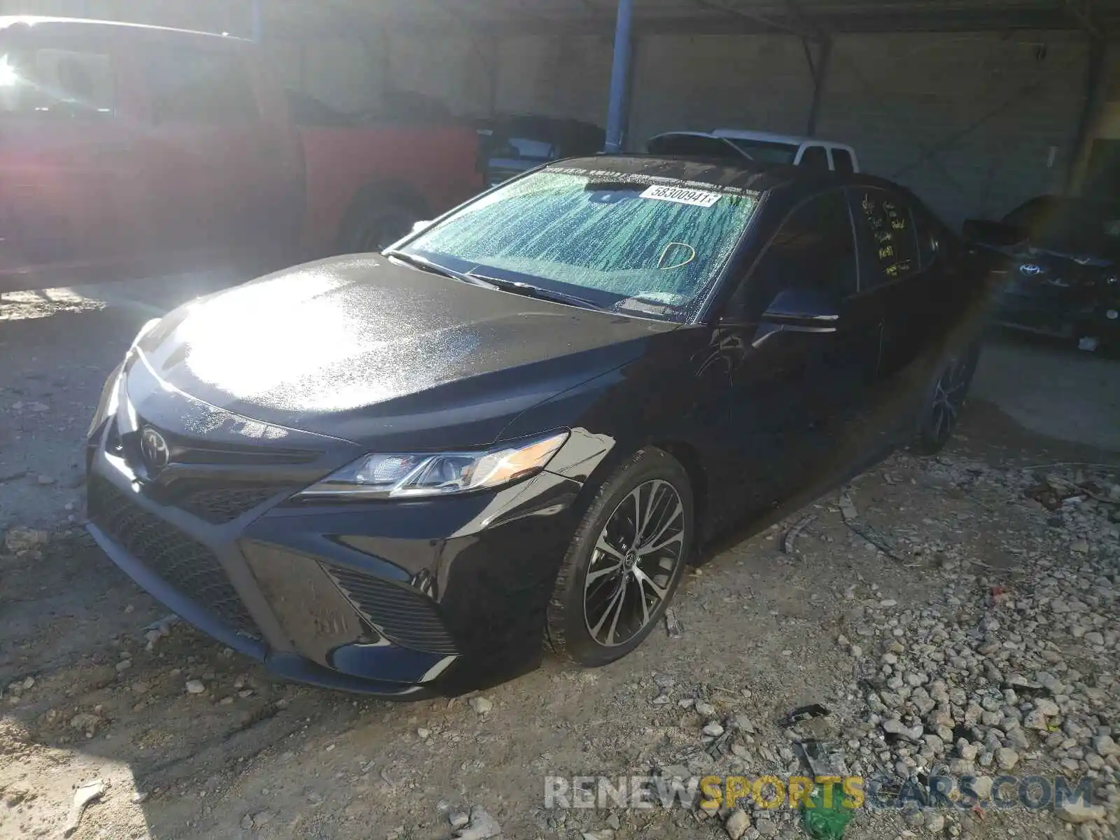 2 Photograph of a damaged car 4T1G11BK3LU005315 TOYOTA CAMRY 2020