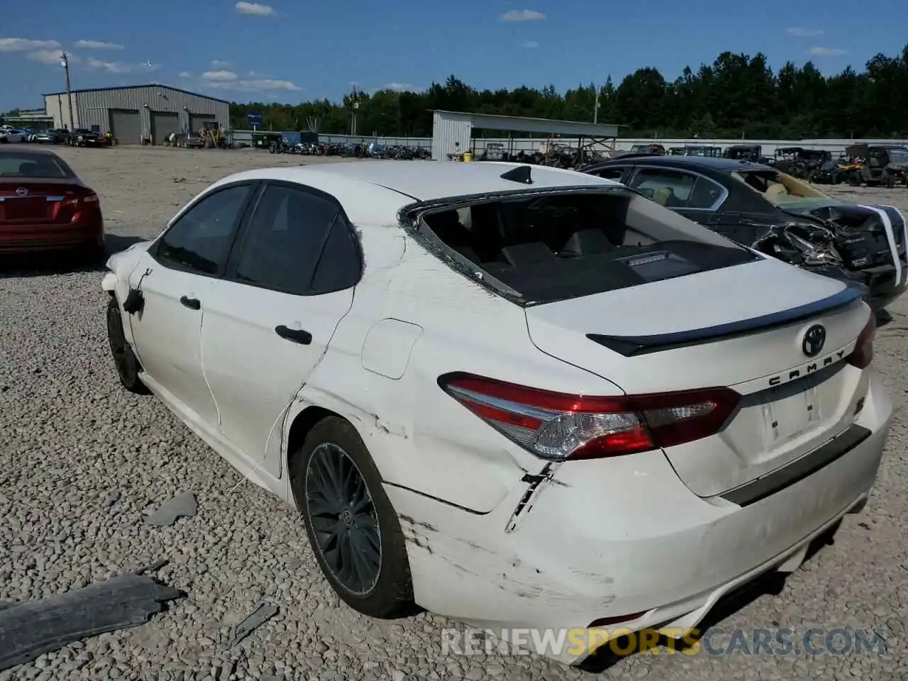 3 Photograph of a damaged car 4T1G11BK3LU006593 TOYOTA CAMRY 2020