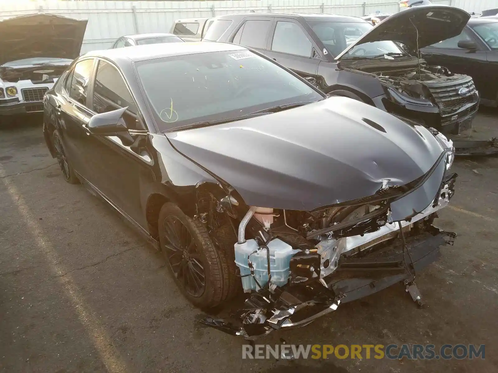 1 Photograph of a damaged car 4T1G11BK3LU006867 TOYOTA CAMRY 2020