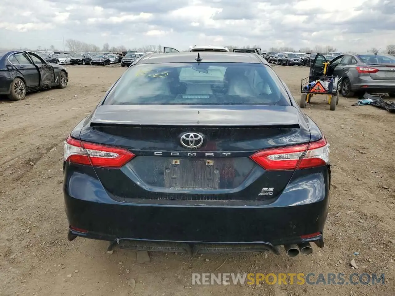 6 Photograph of a damaged car 4T1G11BK3LU017299 TOYOTA CAMRY 2020