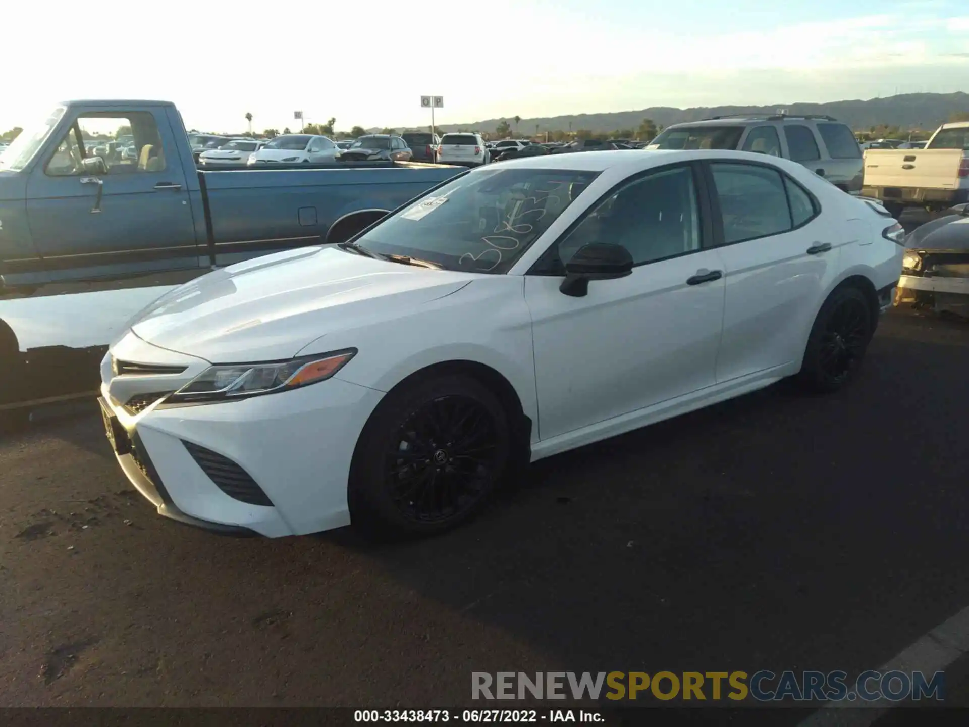 2 Photograph of a damaged car 4T1G11BK3LU019408 TOYOTA CAMRY 2020