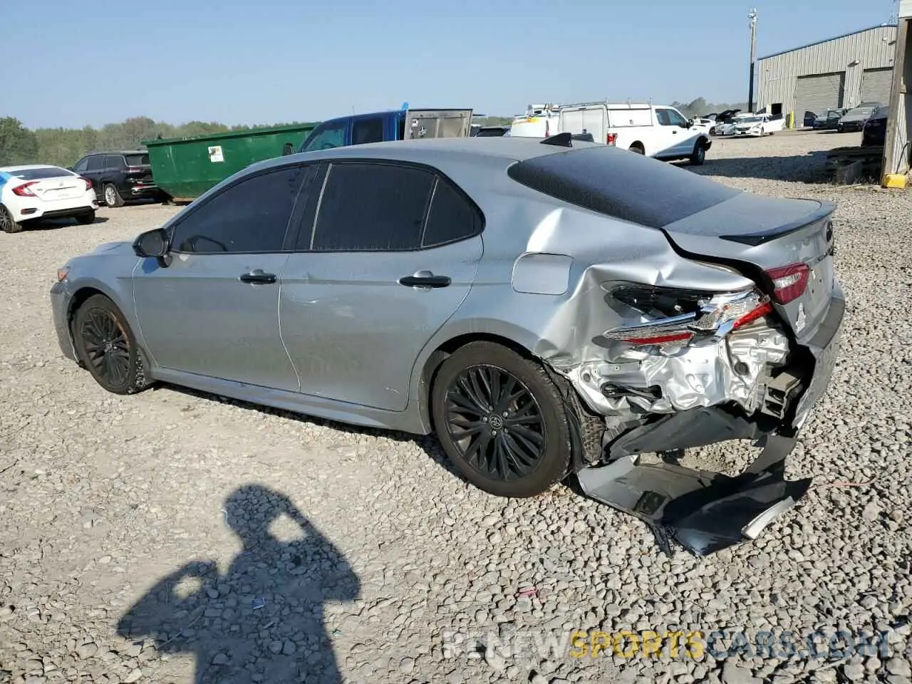 2 Photograph of a damaged car 4T1G11BK4LU002391 TOYOTA CAMRY 2020