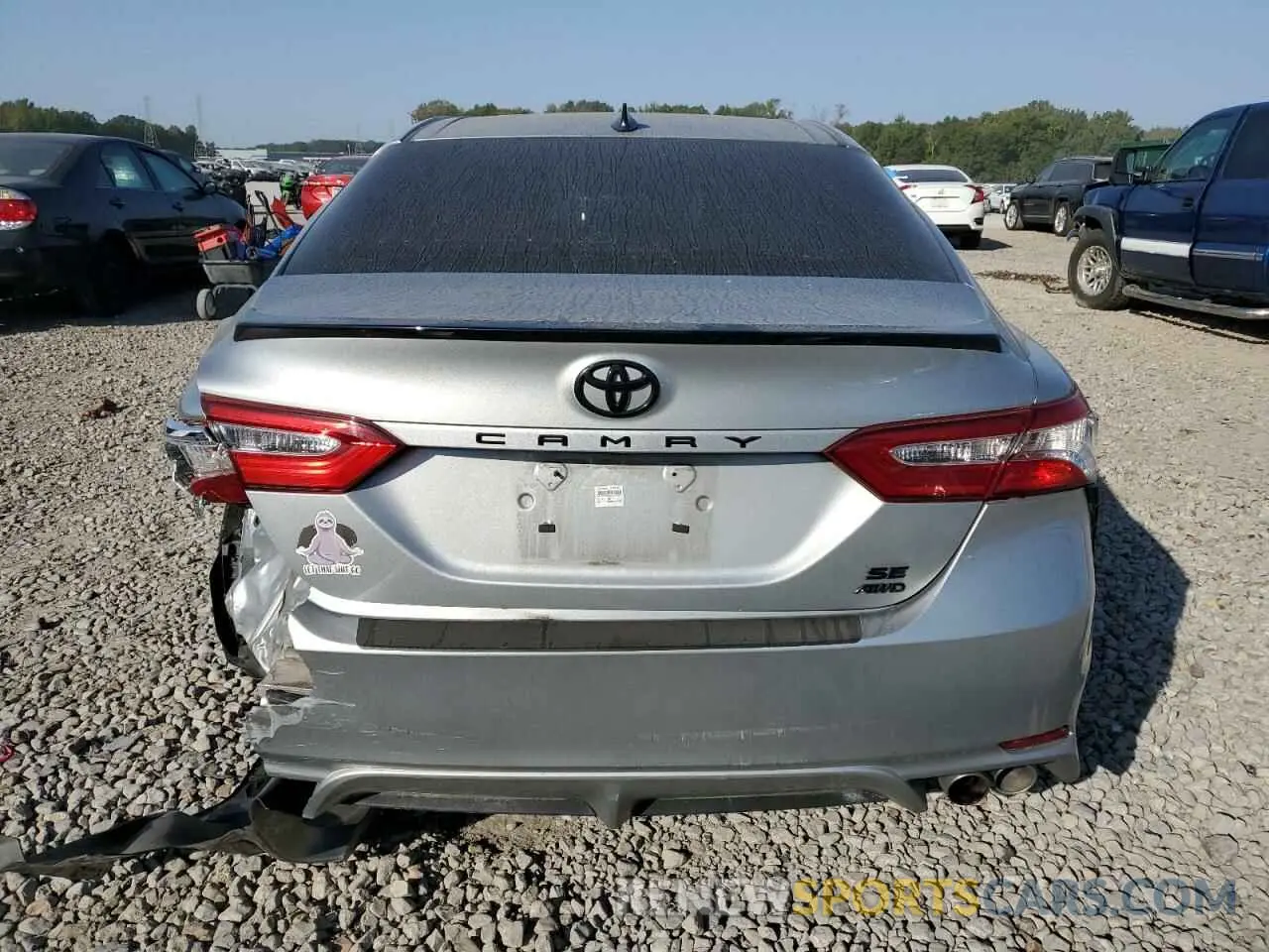 6 Photograph of a damaged car 4T1G11BK4LU002391 TOYOTA CAMRY 2020