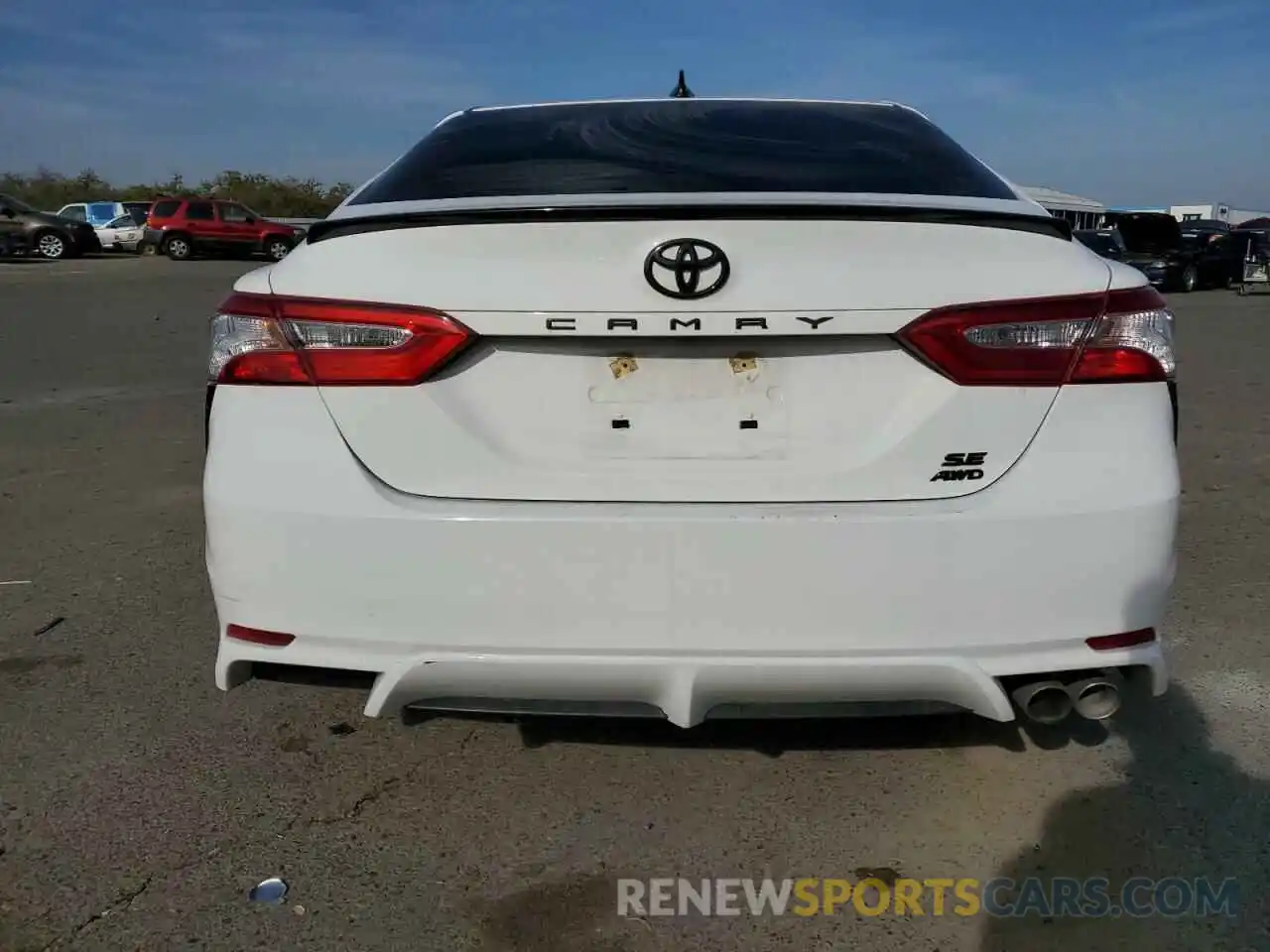 6 Photograph of a damaged car 4T1G11BK4LU007848 TOYOTA CAMRY 2020