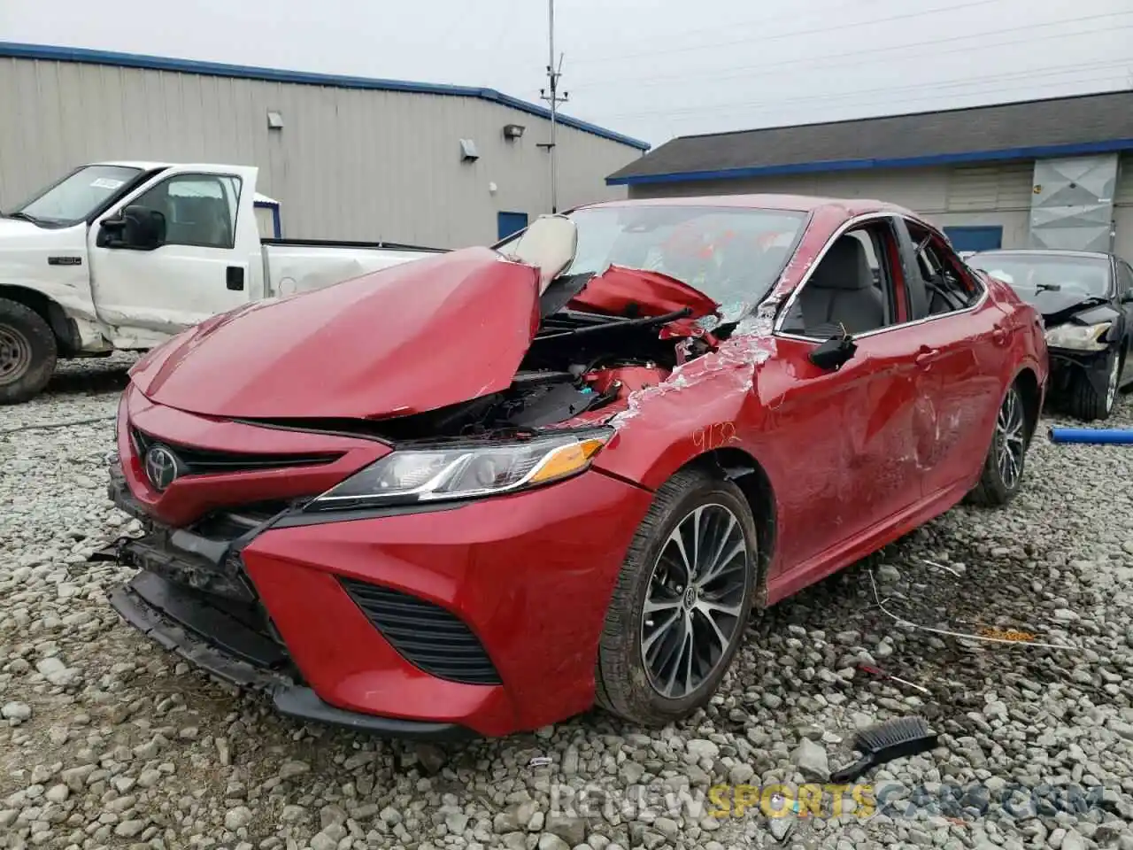 2 Photograph of a damaged car 4T1G11BK4LU012001 TOYOTA CAMRY 2020