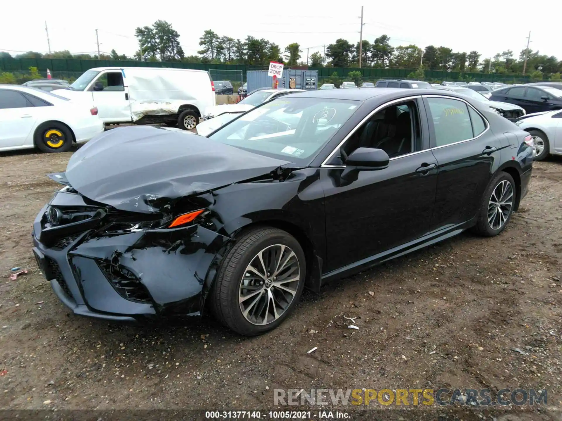 2 Photograph of a damaged car 4T1G11BK5LU006711 TOYOTA CAMRY 2020