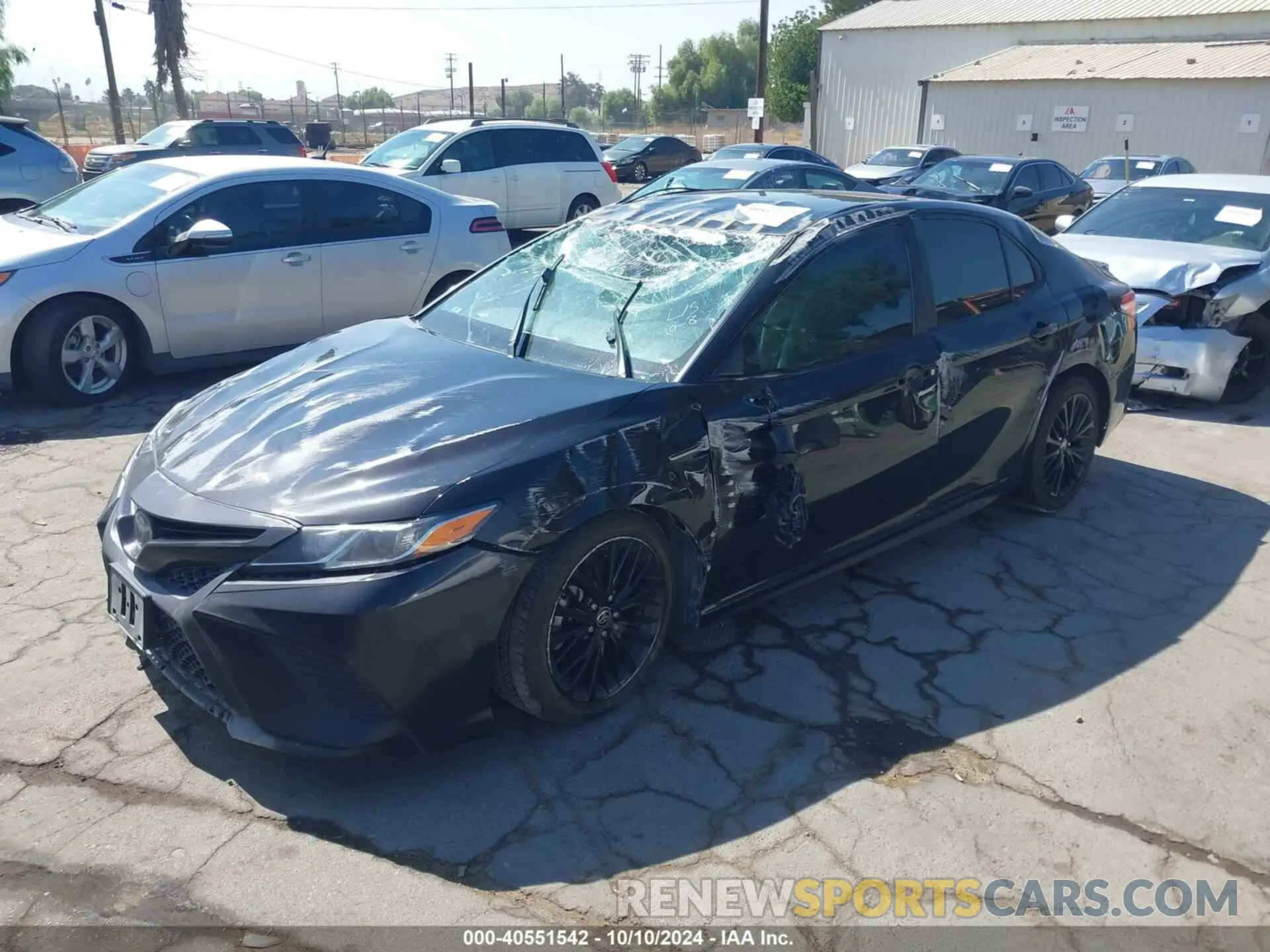 2 Photograph of a damaged car 4T1G11BK5LU017790 TOYOTA CAMRY 2020