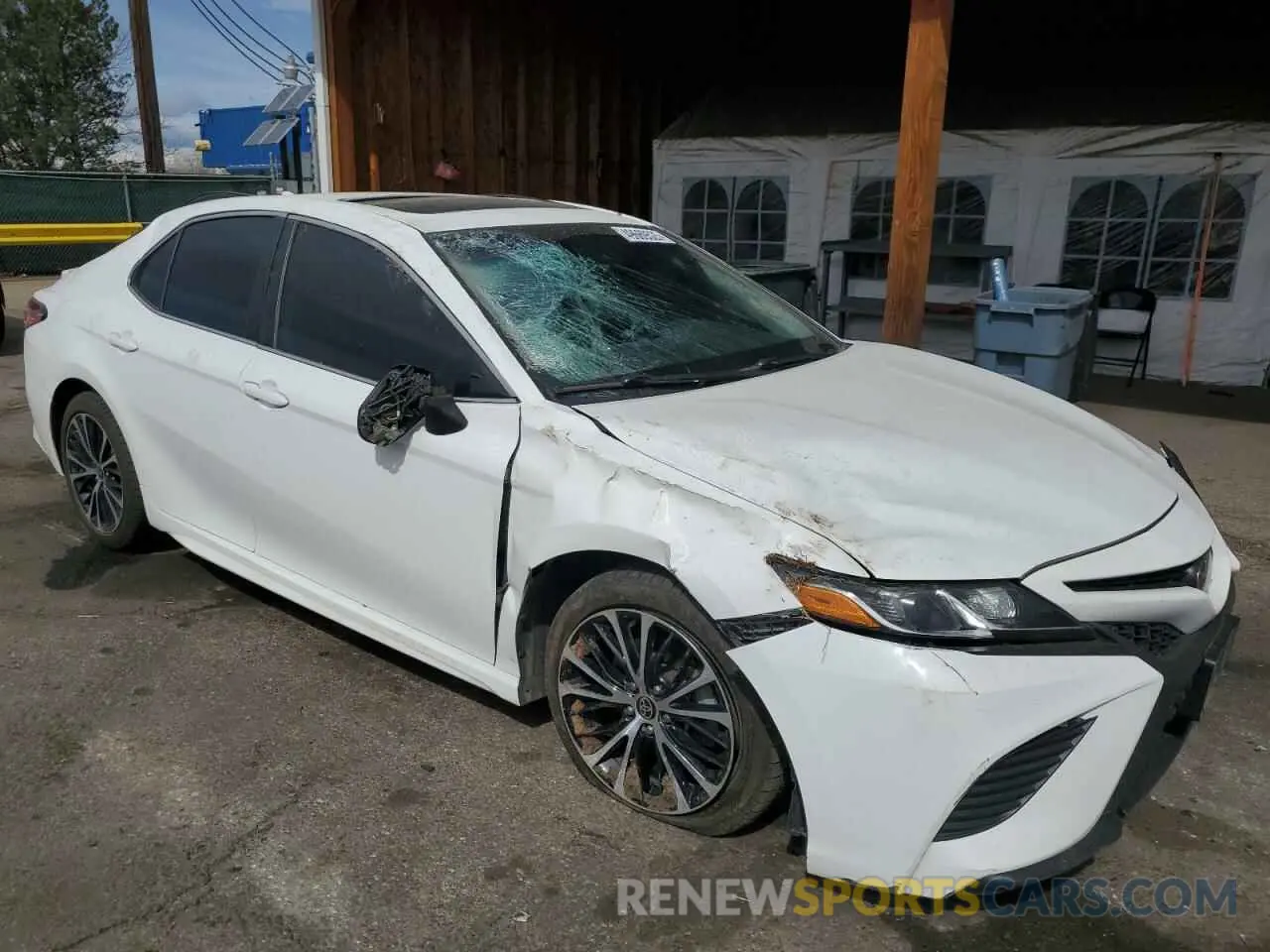 4 Photograph of a damaged car 4T1G11BK6LU011867 TOYOTA CAMRY 2020