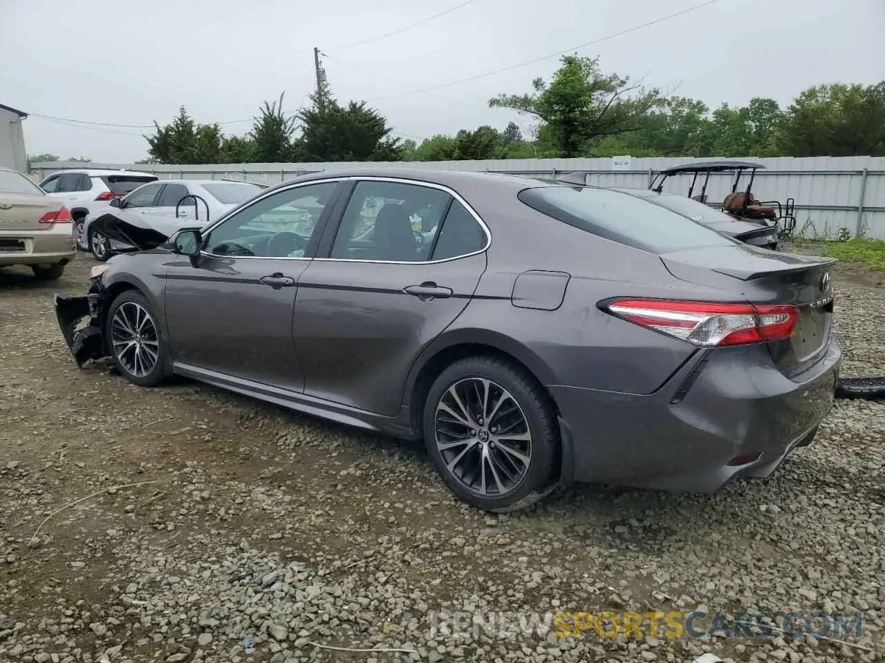 2 Photograph of a damaged car 4T1G11BK6LU017846 TOYOTA CAMRY 2020