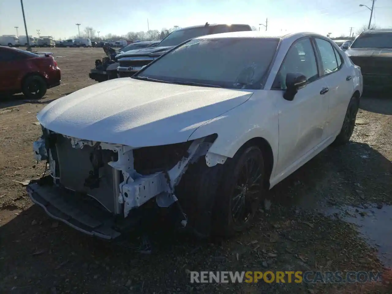 2 Photograph of a damaged car 4T1G11BK6LU018088 TOYOTA CAMRY 2020