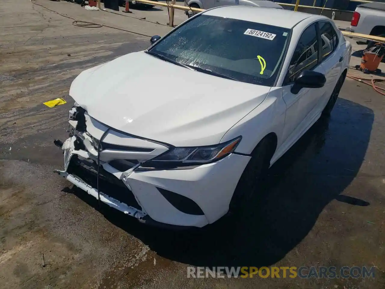 2 Photograph of a damaged car 4T1G11BK7LU007827 TOYOTA CAMRY 2020