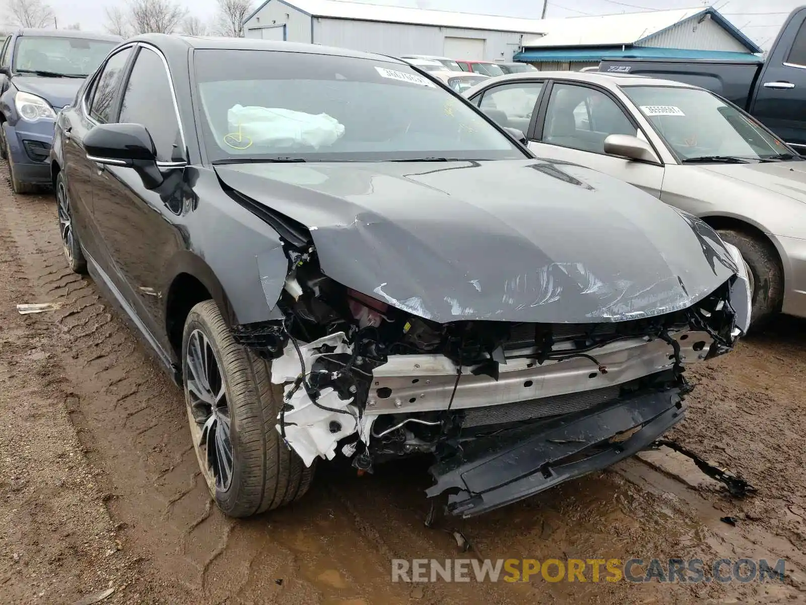 1 Photograph of a damaged car 4T1G11BK7LU007911 TOYOTA CAMRY 2020