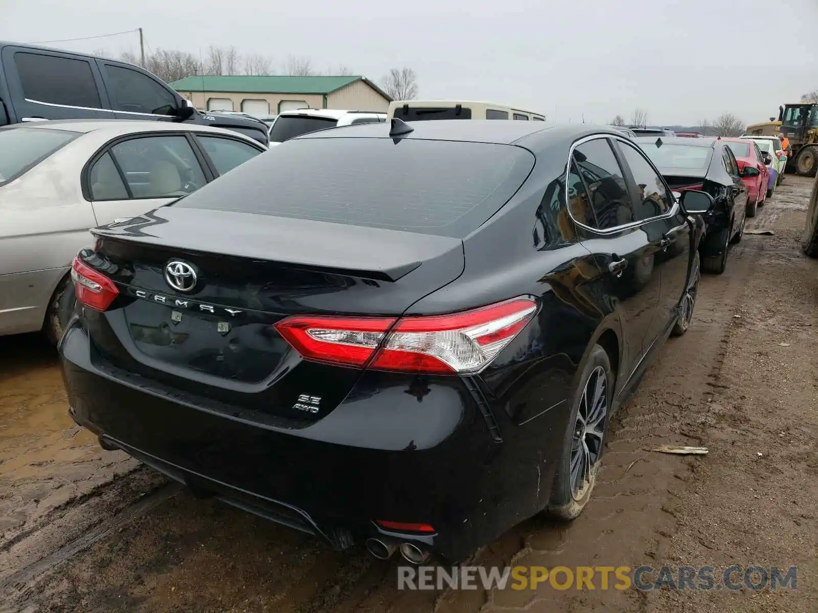 4 Photograph of a damaged car 4T1G11BK7LU007911 TOYOTA CAMRY 2020