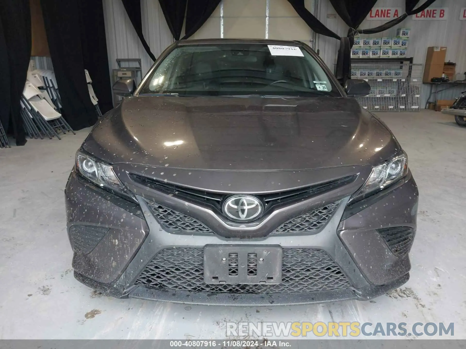 13 Photograph of a damaged car 4T1G11BK8LU004838 TOYOTA CAMRY 2020