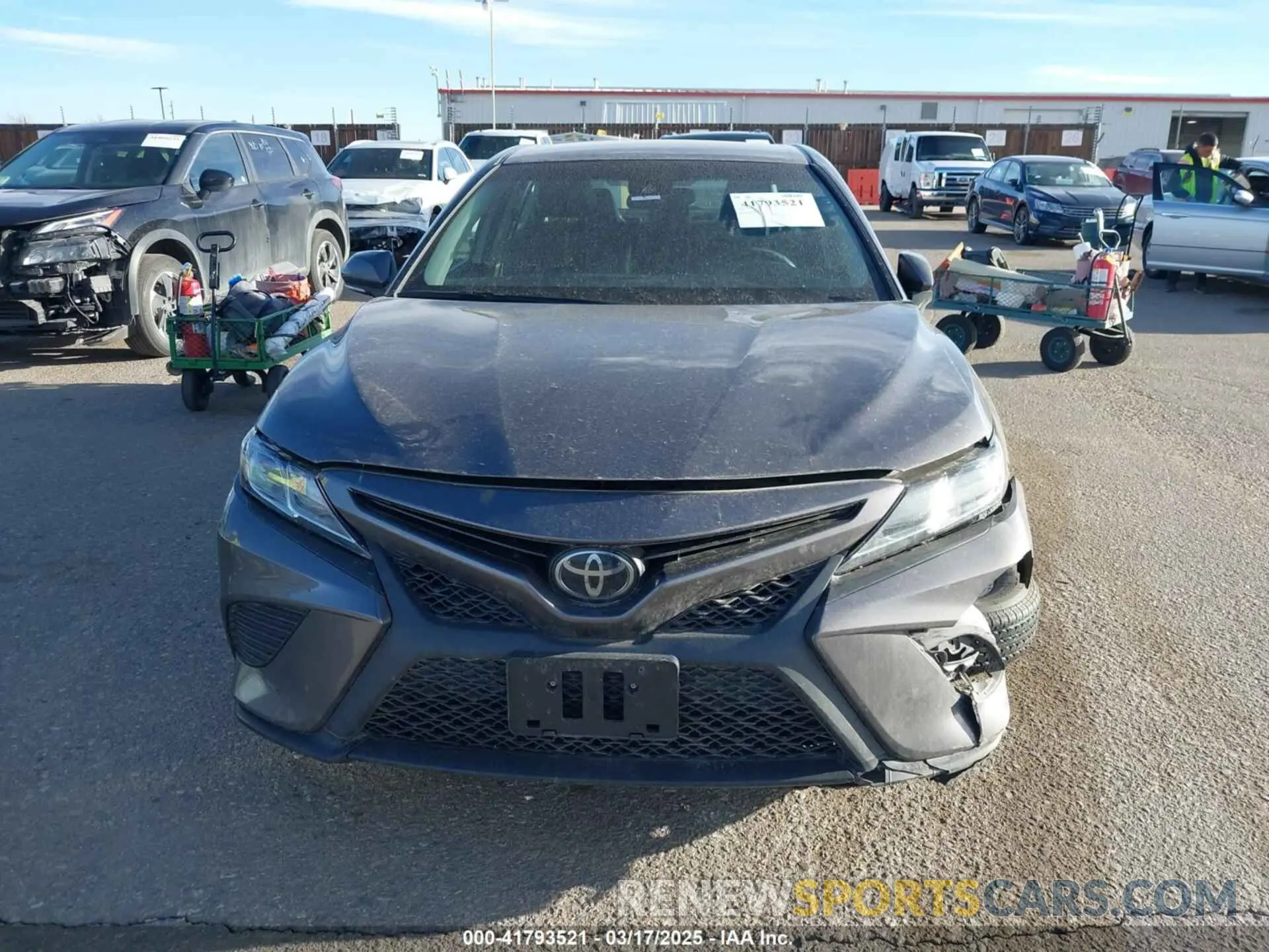 12 Photograph of a damaged car 4T1G11BK8LU008226 TOYOTA CAMRY 2020