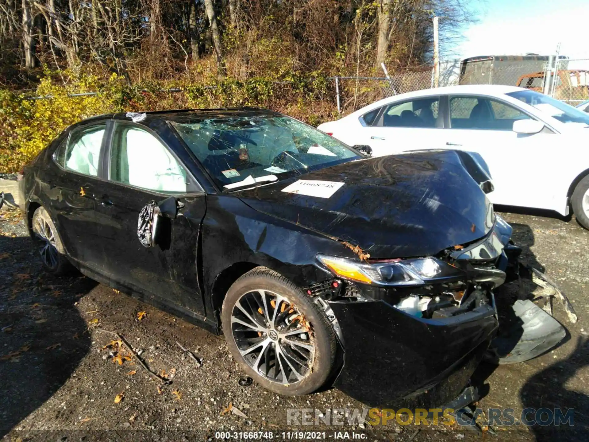 1 Photograph of a damaged car 4T1G11BK8LU008436 TOYOTA CAMRY 2020