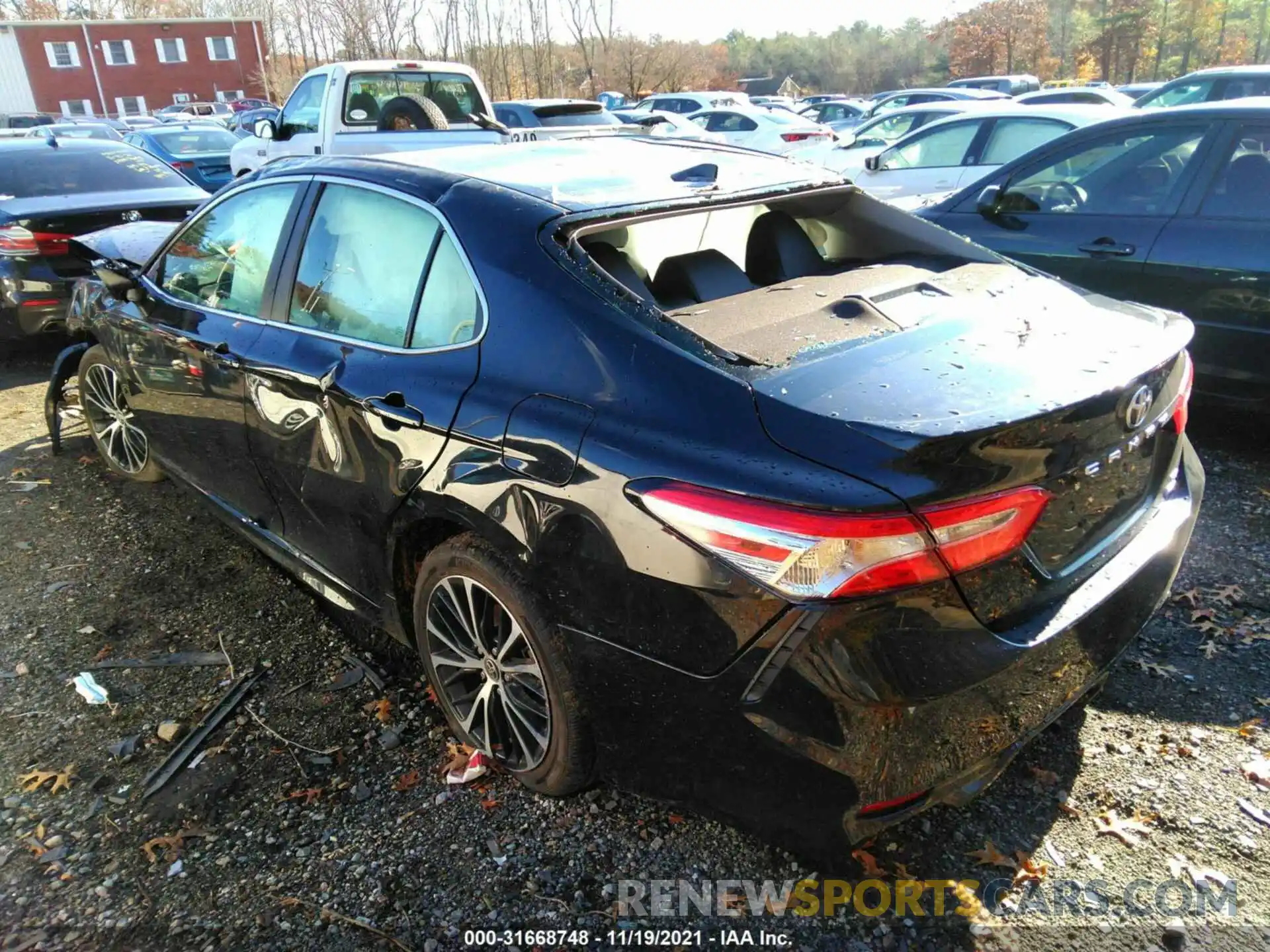 3 Photograph of a damaged car 4T1G11BK8LU008436 TOYOTA CAMRY 2020