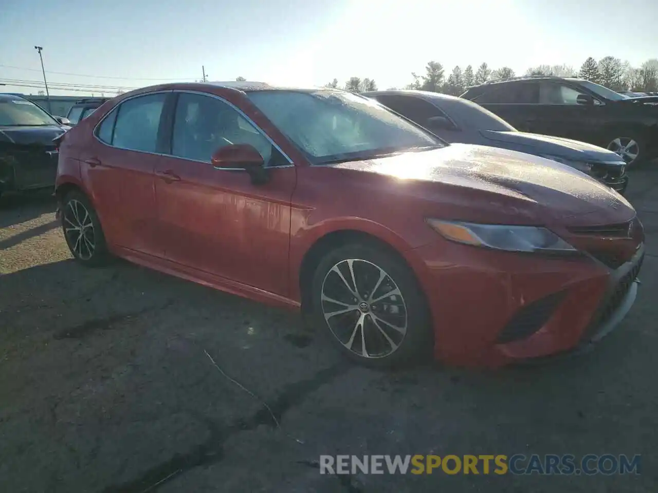 4 Photograph of a damaged car 4T1G11BK8LU011885 TOYOTA CAMRY 2020