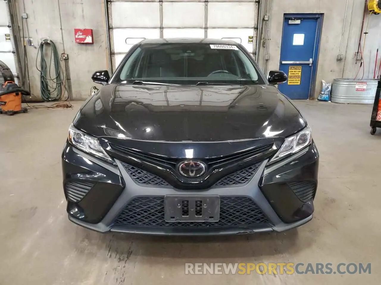 5 Photograph of a damaged car 4T1G11BK8LU016522 TOYOTA CAMRY 2020
