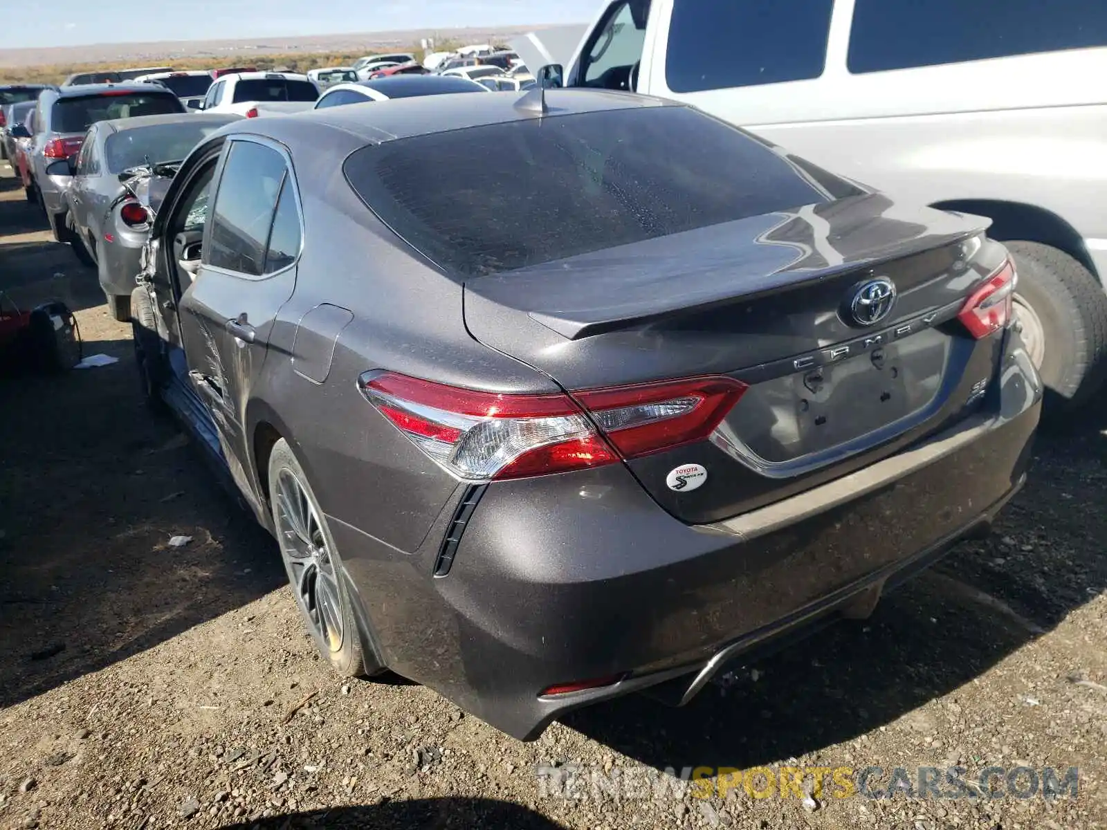 3 Photograph of a damaged car 4T1G11BK9LU008719 TOYOTA CAMRY 2020