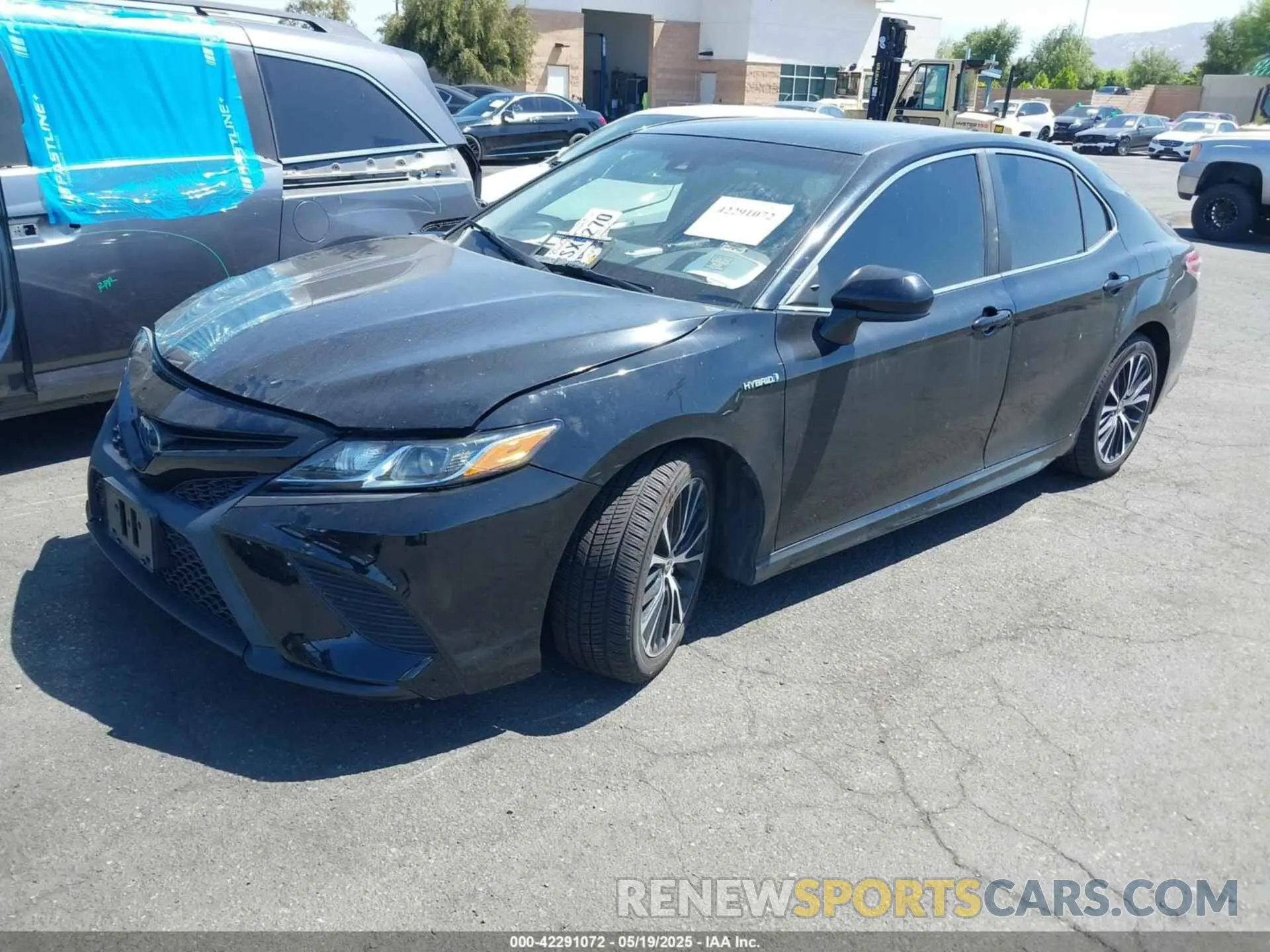 2 Photograph of a damaged car 4T1G31AK1LU014512 TOYOTA CAMRY 2020