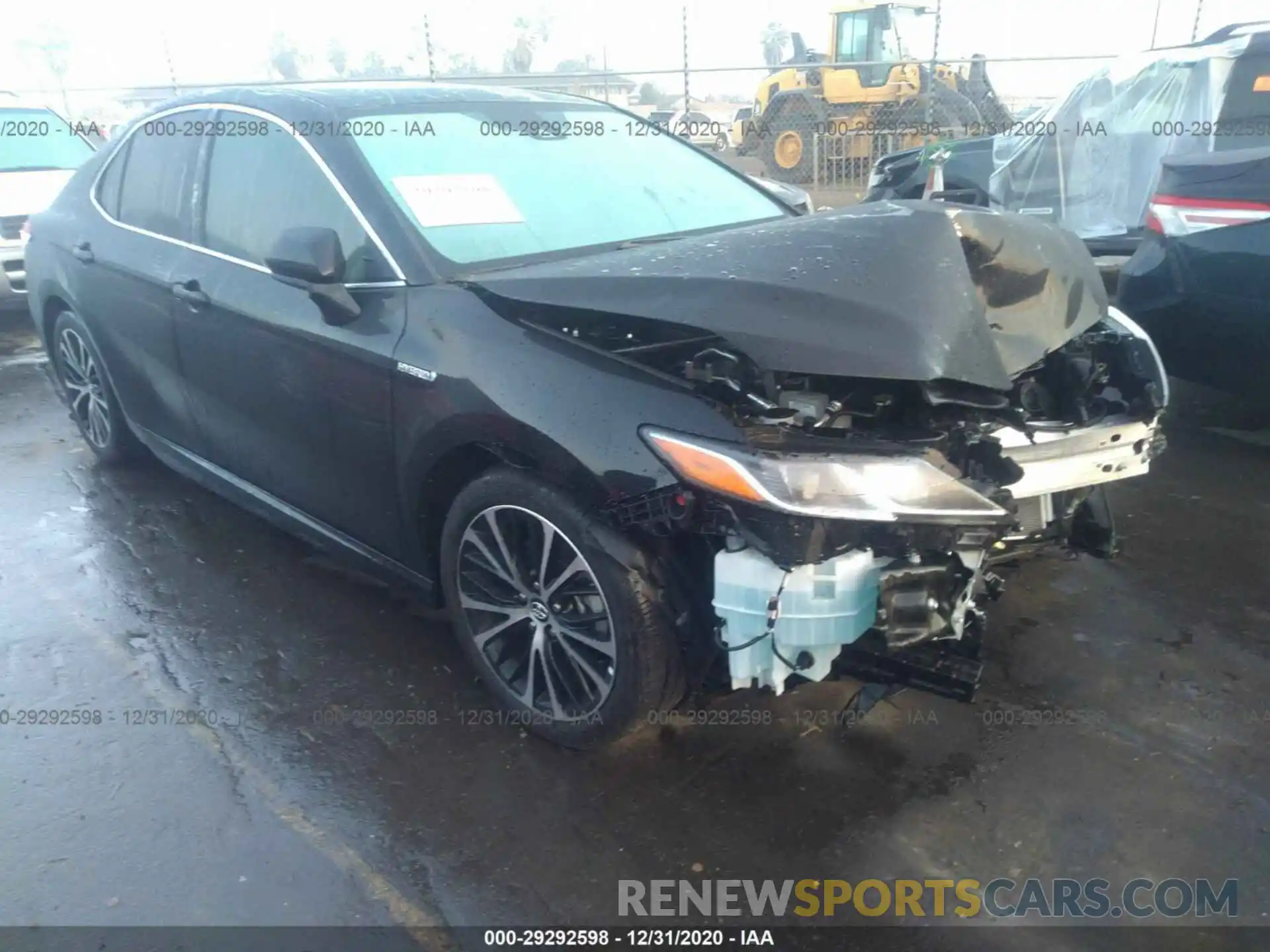 1 Photograph of a damaged car 4T1G31AK1LU519420 TOYOTA CAMRY 2020