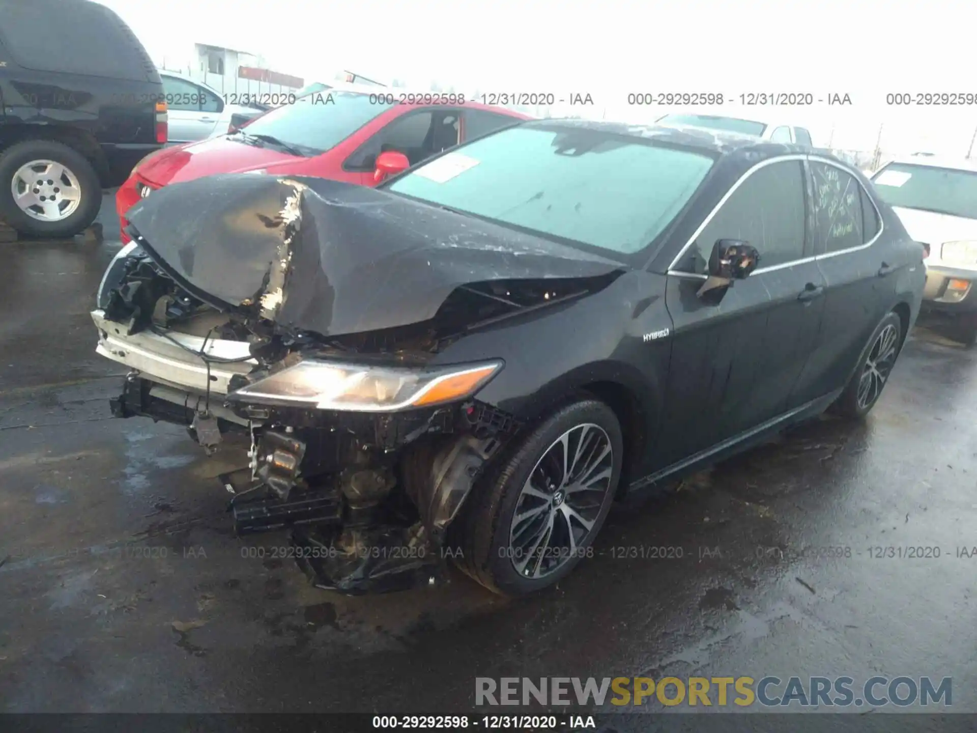 2 Photograph of a damaged car 4T1G31AK1LU519420 TOYOTA CAMRY 2020